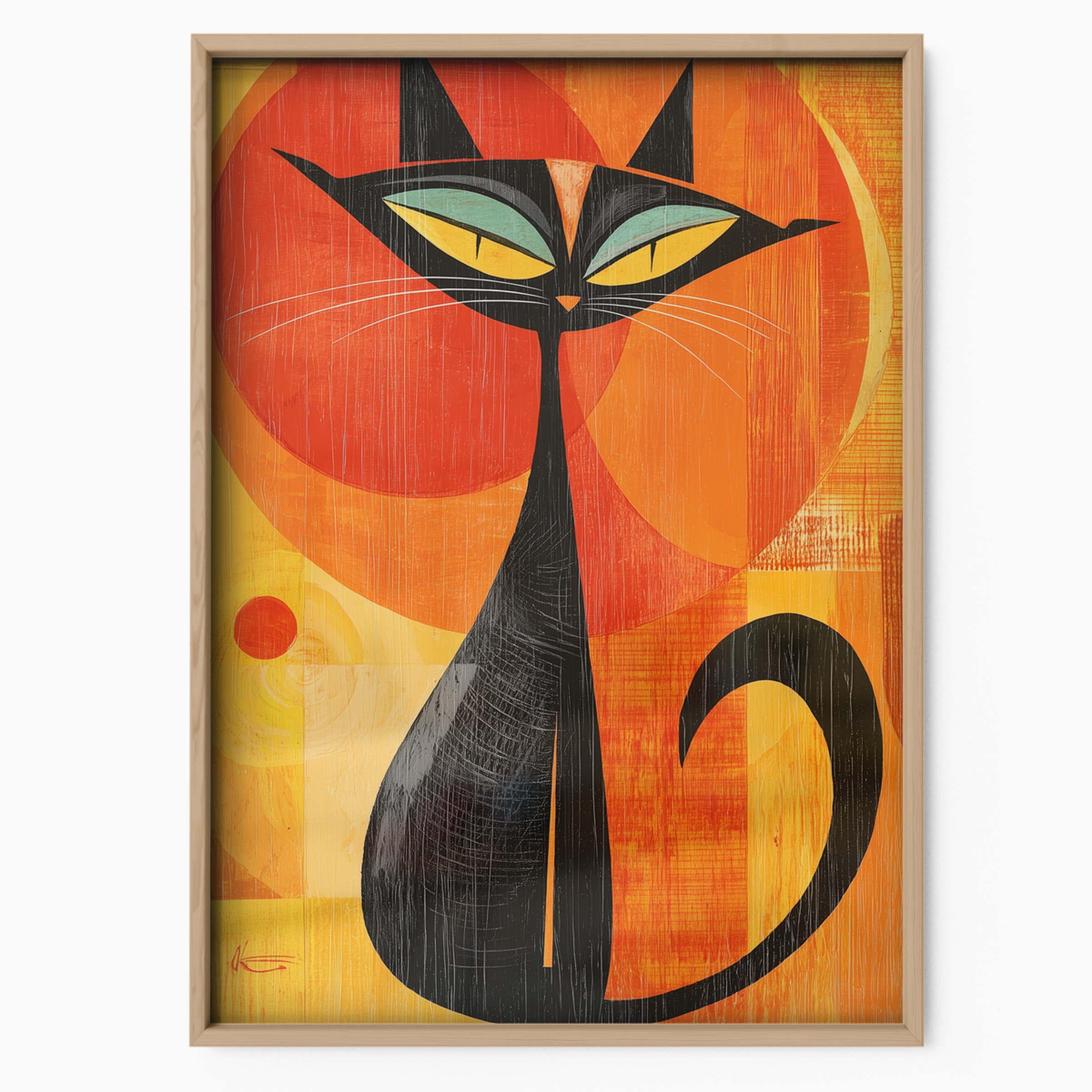 Atomic Cat Orange Glow