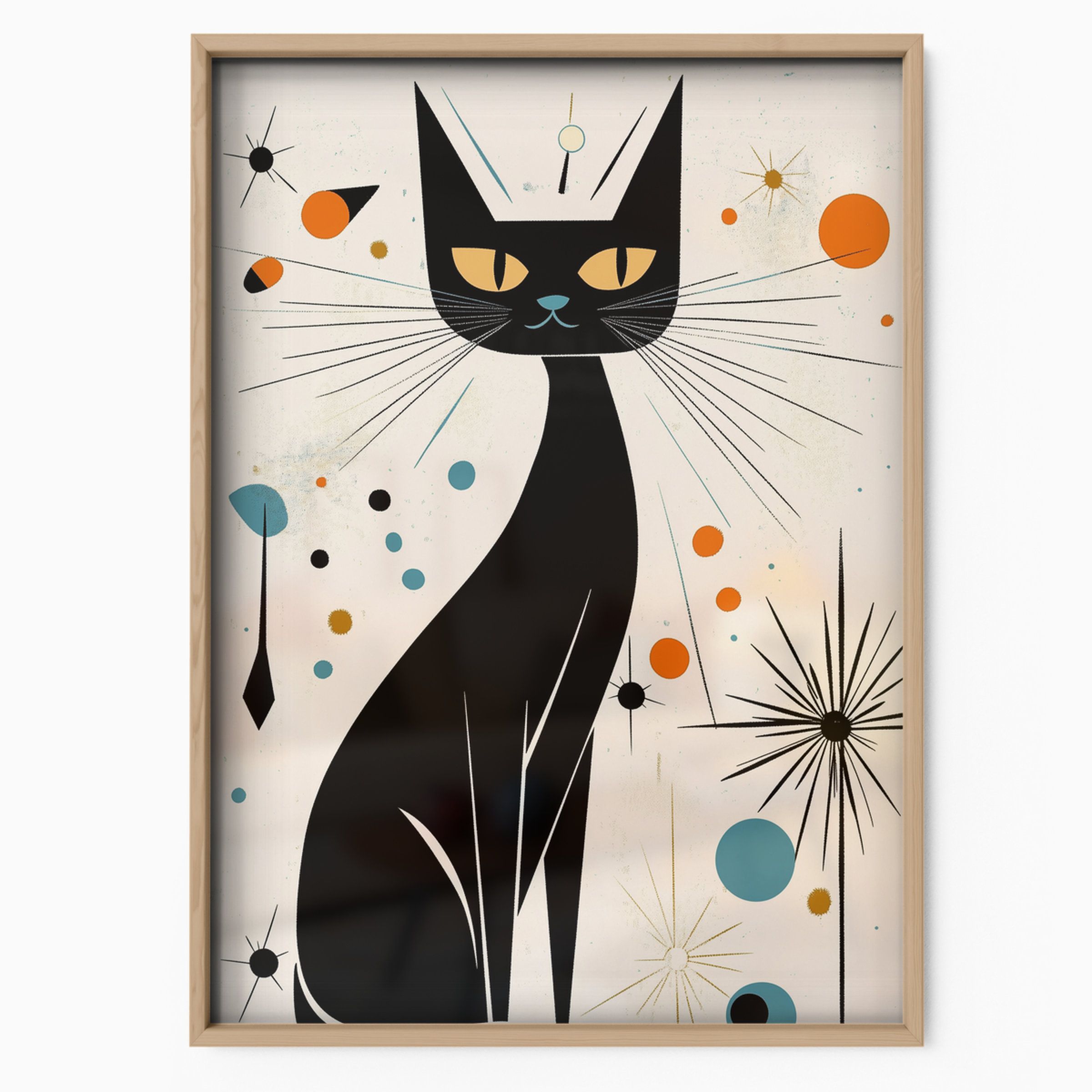 Atomic Cat Starburst Charm