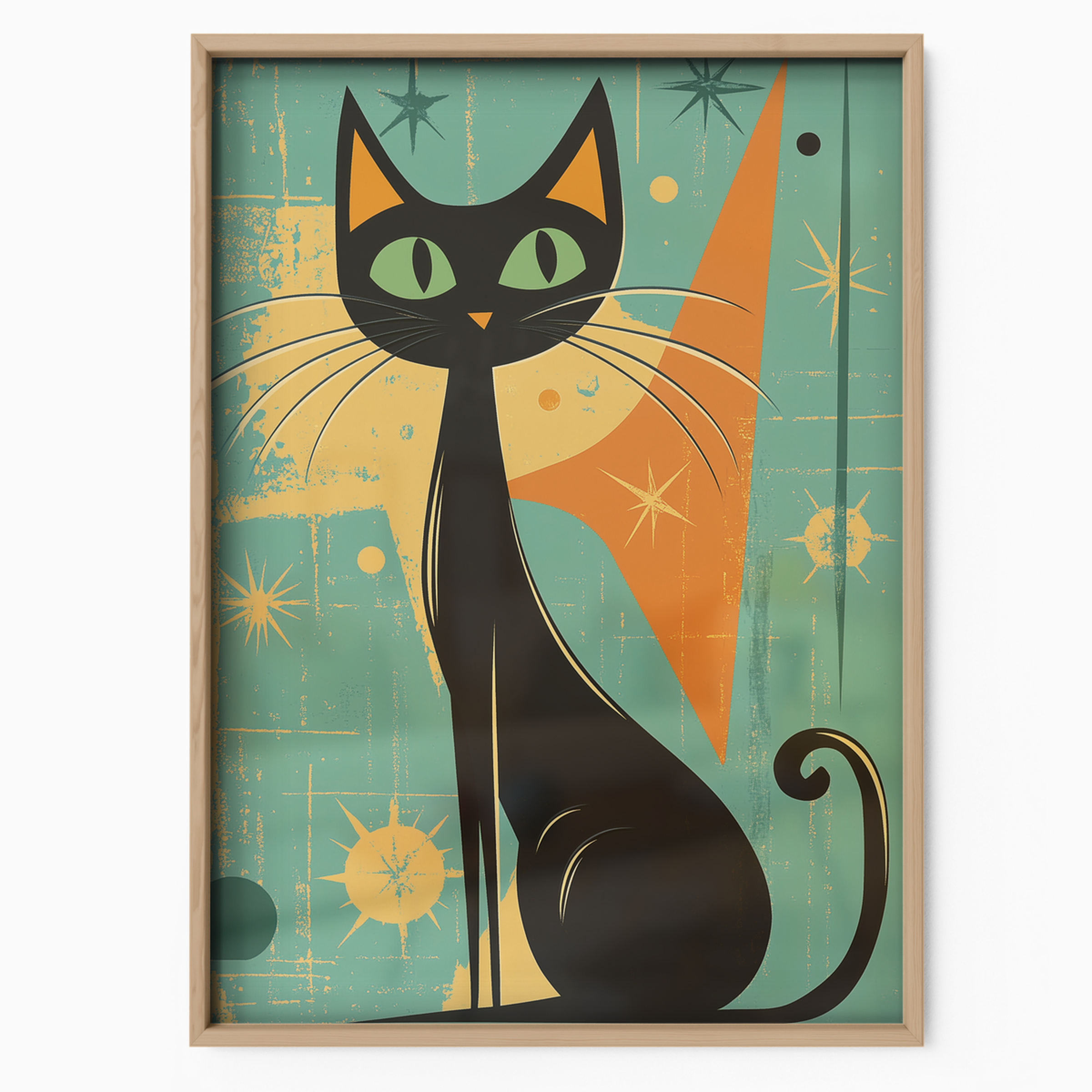 Atomic Cat Starburst Retro