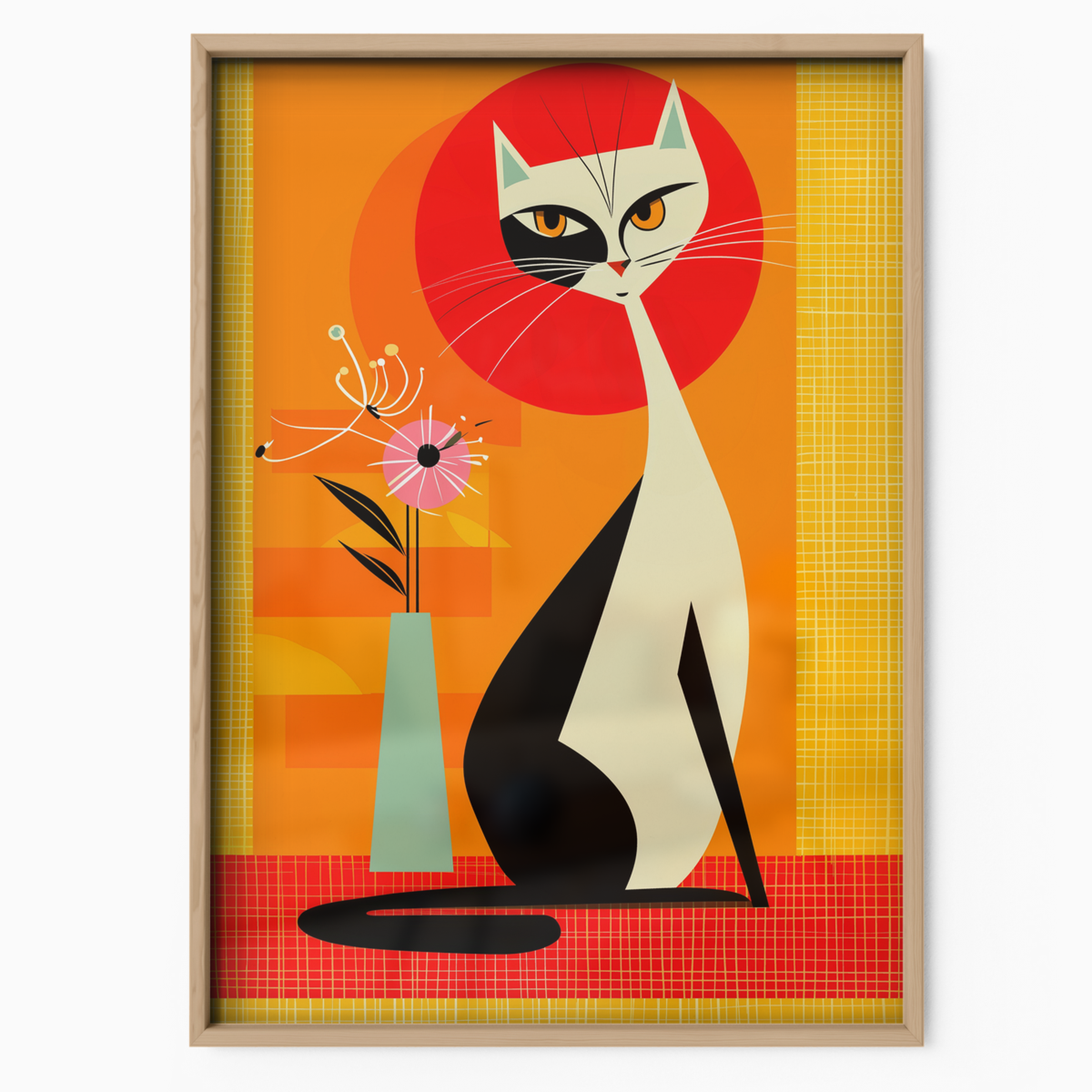 Atomic Cat Sunset Chic