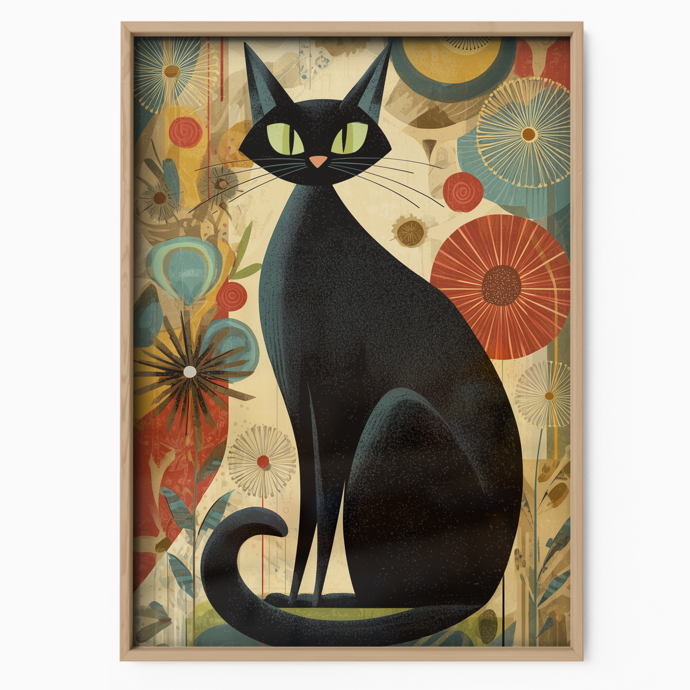 Atomic Cat Vintage Bloom