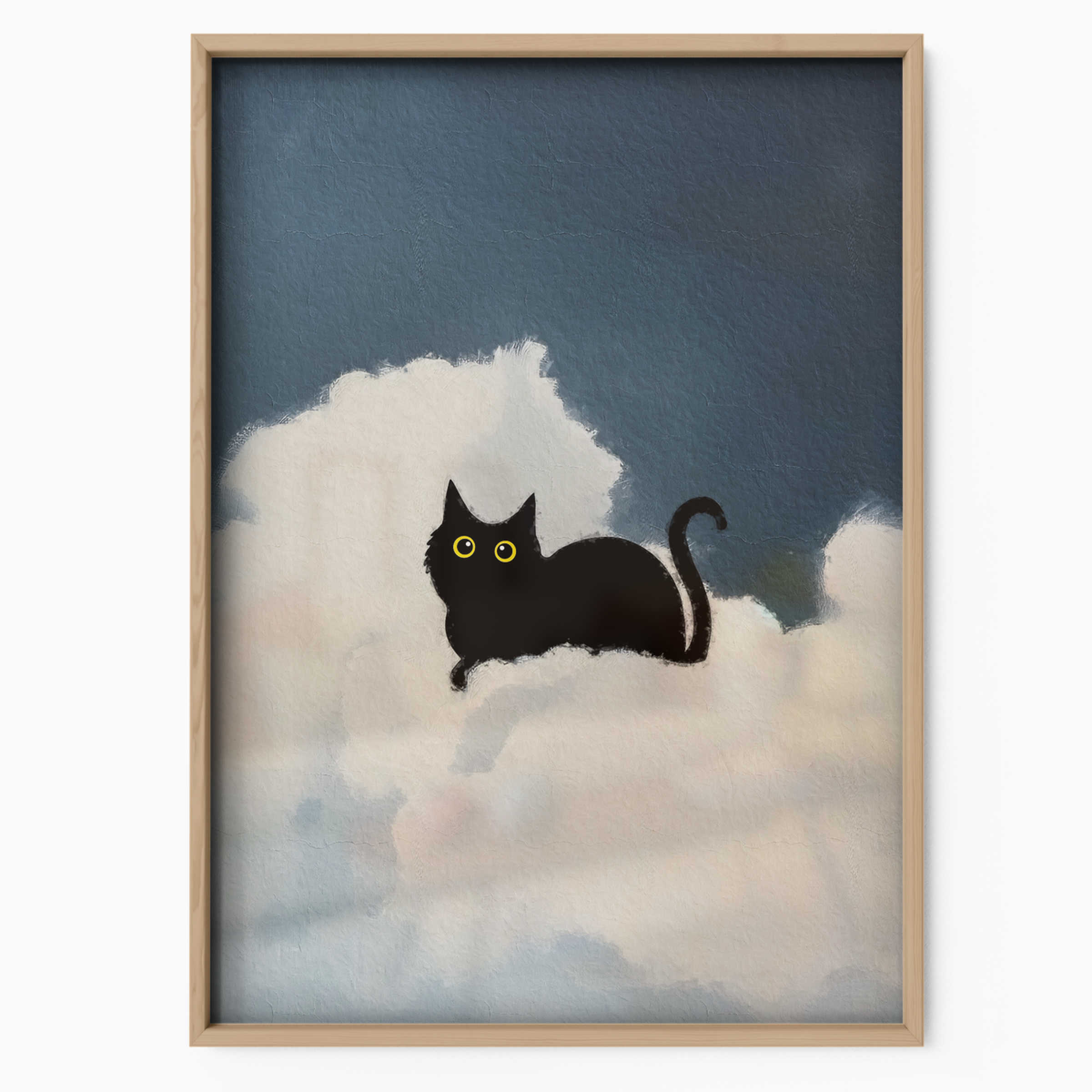 Black Cat In The Clouds 3 3