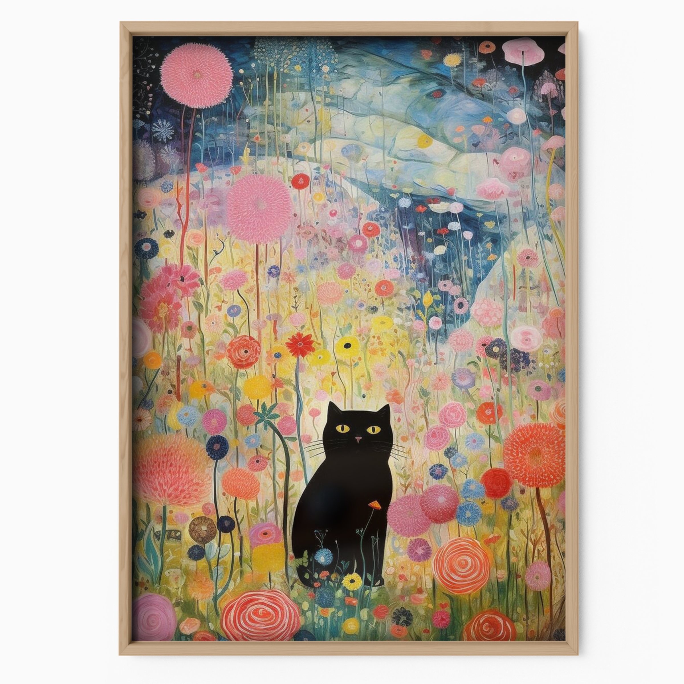 Black Cat X Redon The Garden Of Dreams