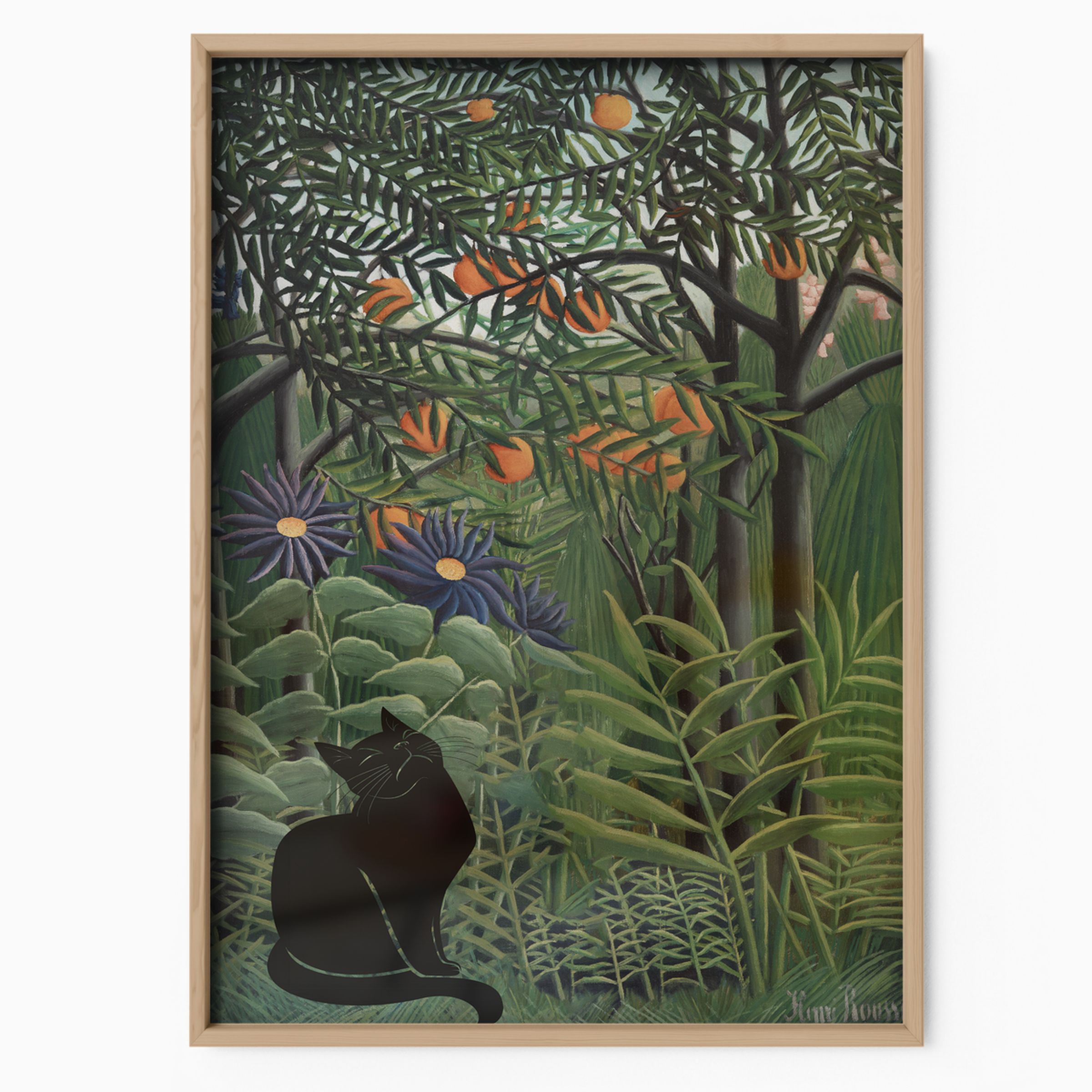 Black Cat X Rousseau Exotic Garden