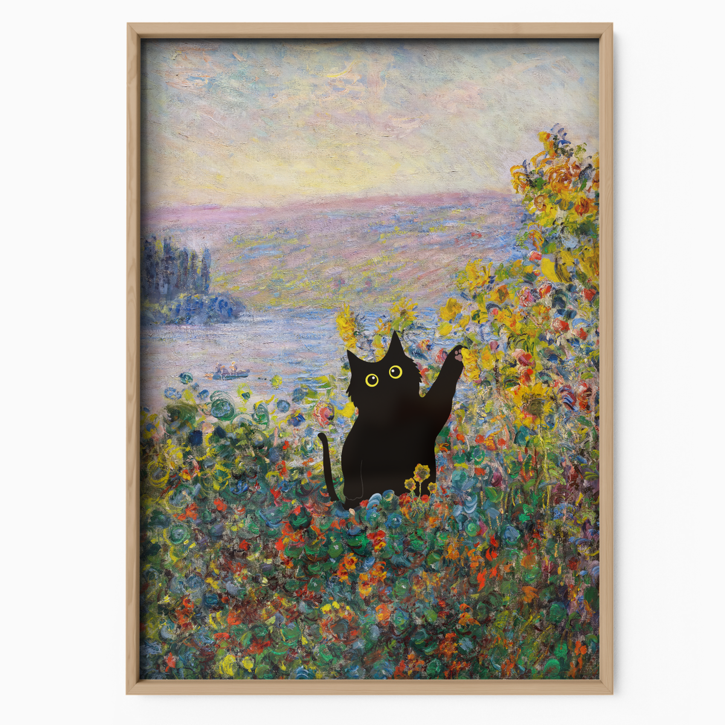 Cat Monet Cliffside