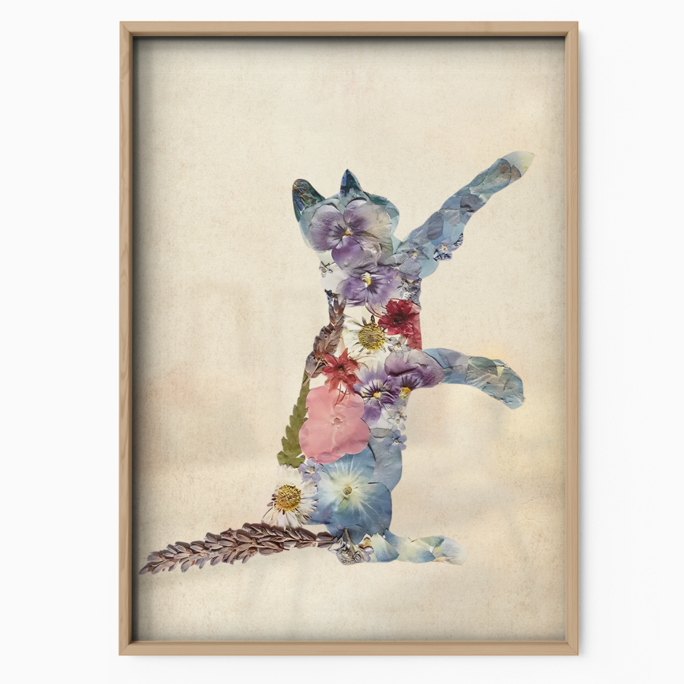 Cat Nature Flower 1 6