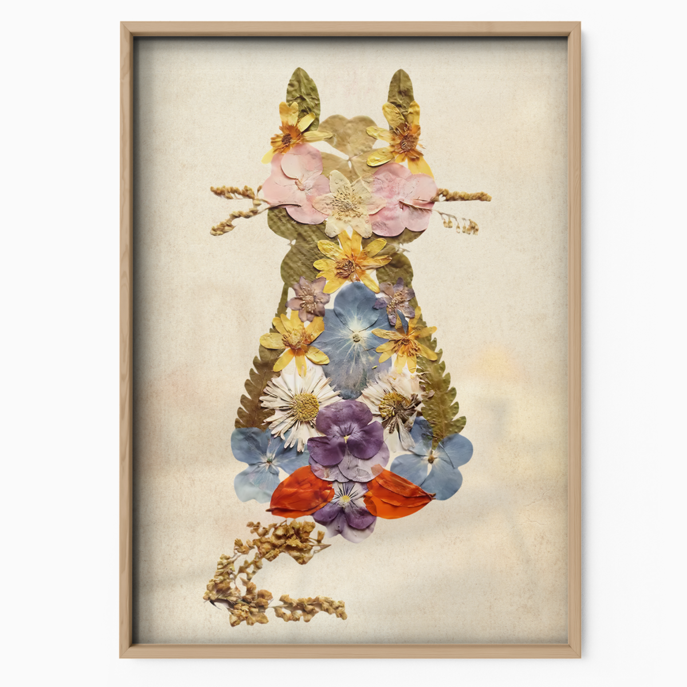 Cat Nature Flower 2 6