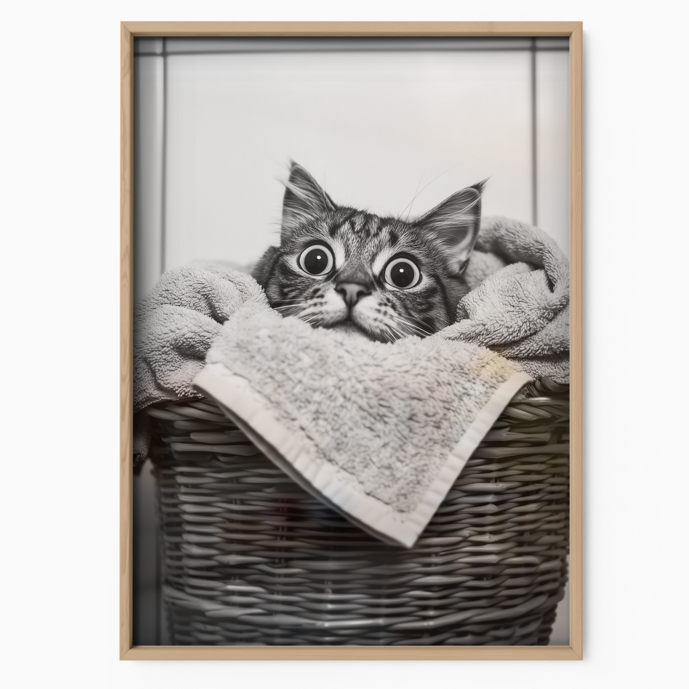 Cozy Cat Basket Eyes