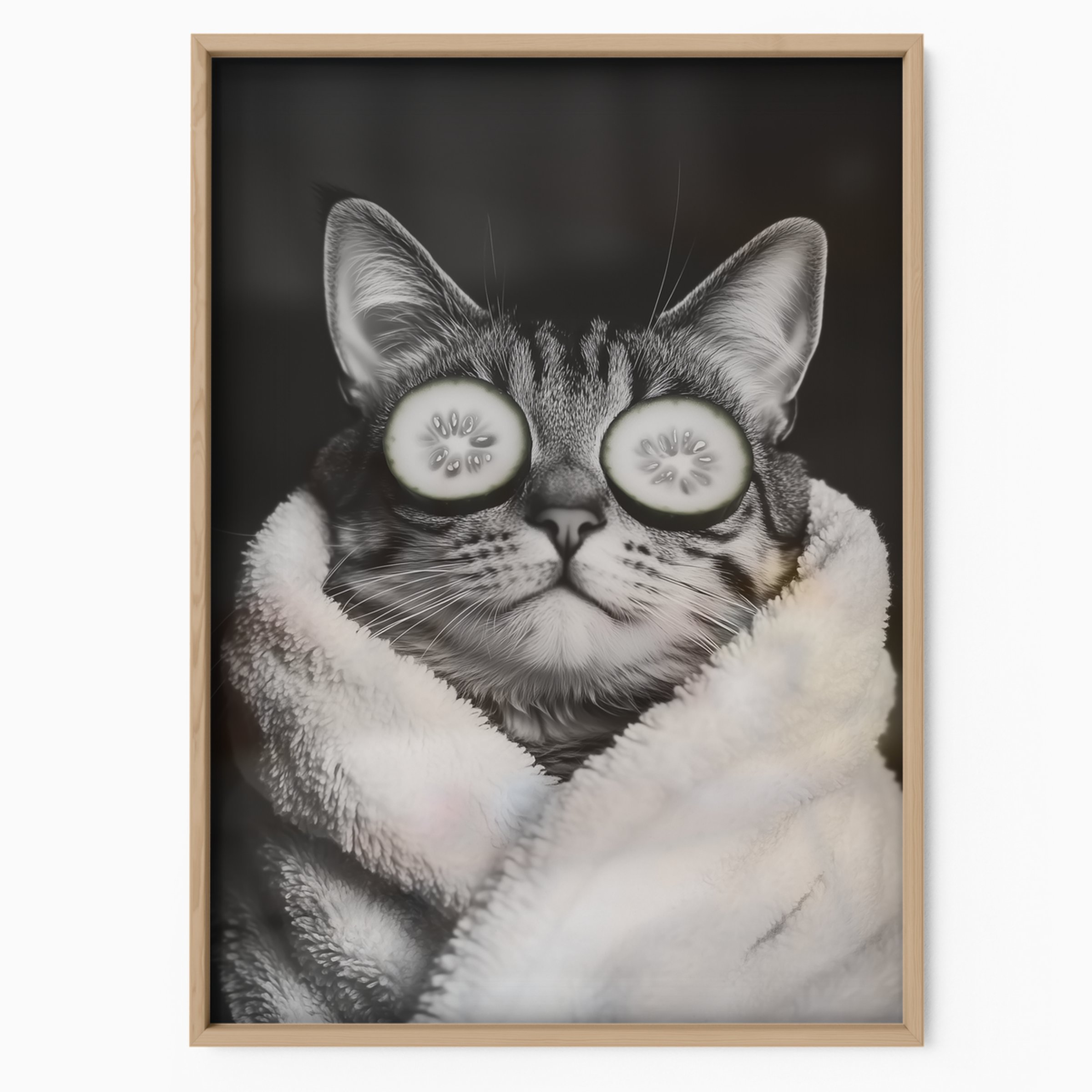 Cozy Cat Cucumber Spa