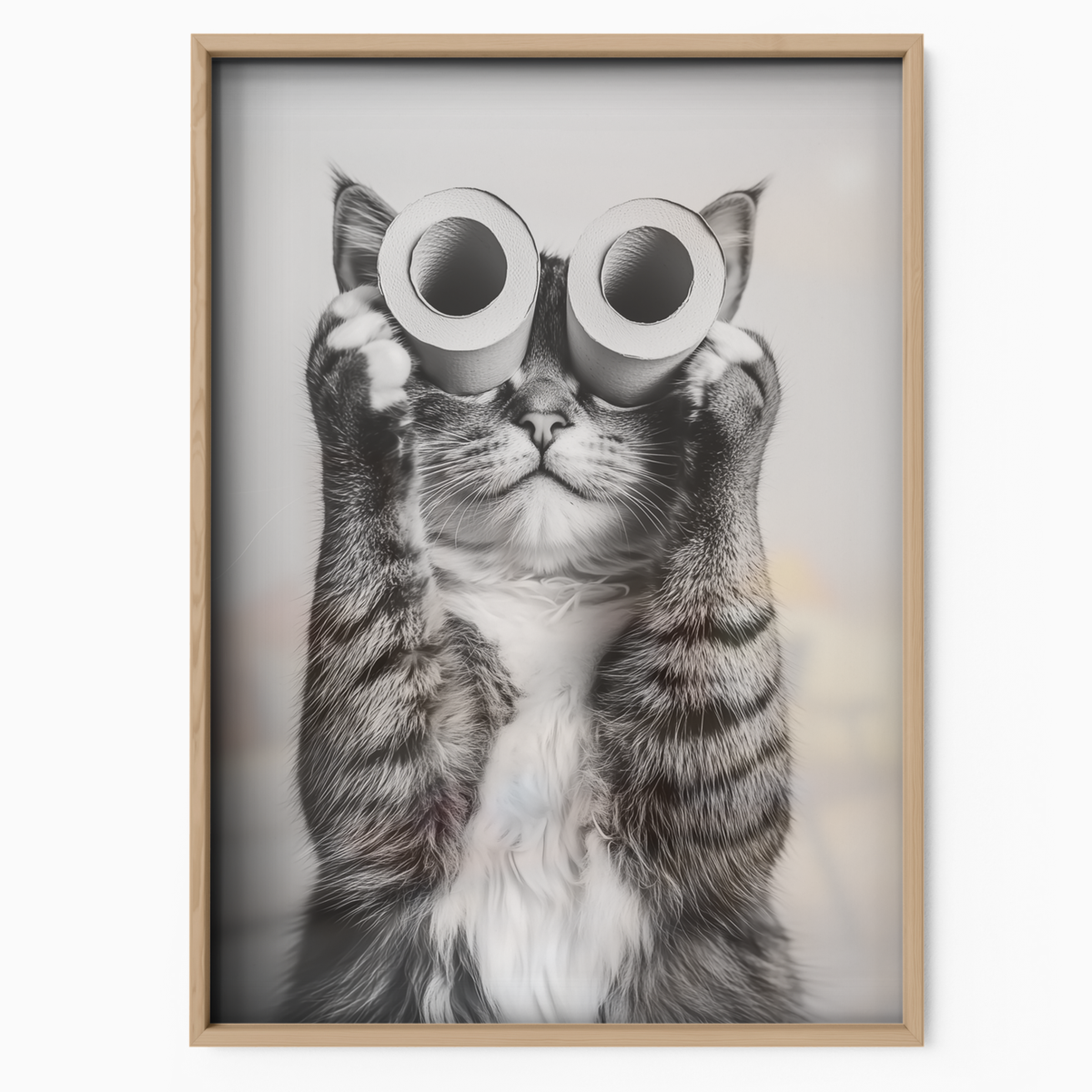 Cozy Cat Paper Binoculars