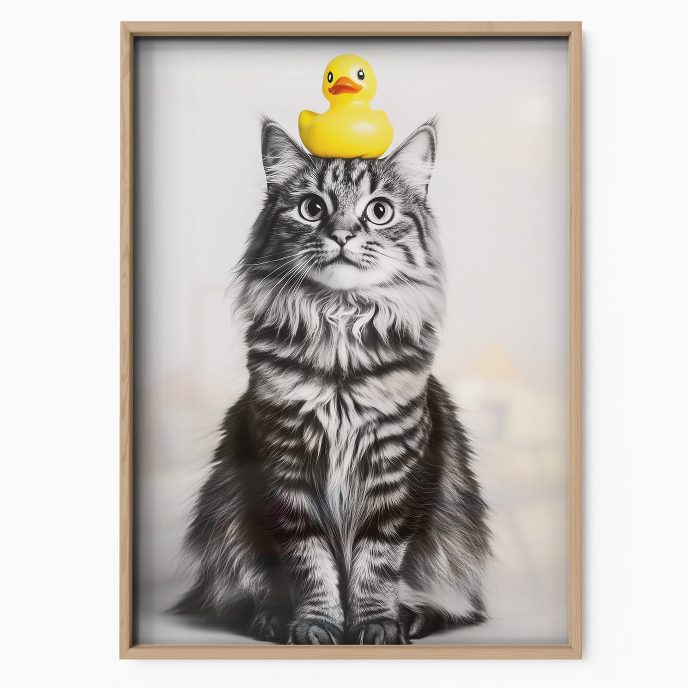 Cozy Cat Rubber Duck