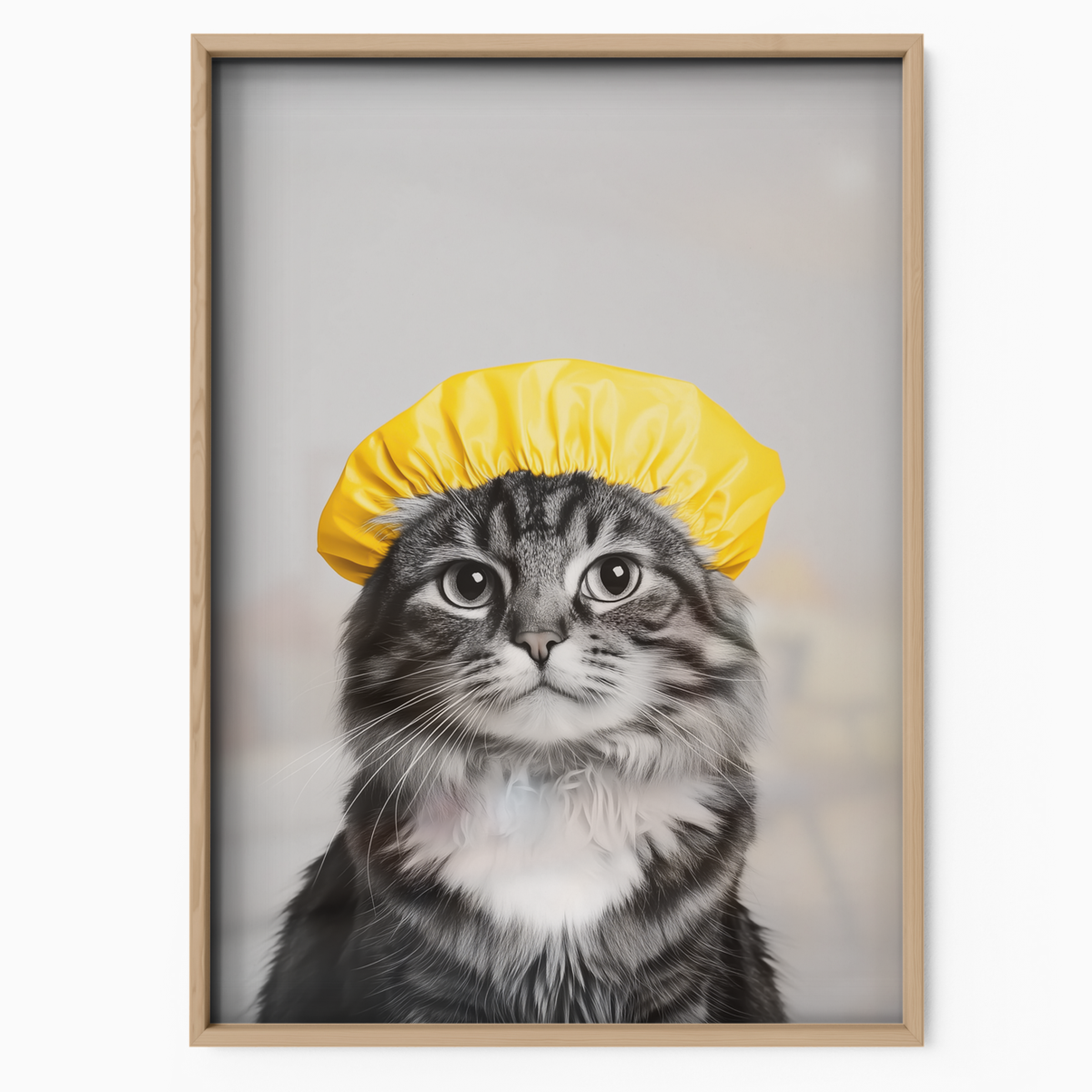 Cozy Cat Shower Cap 2