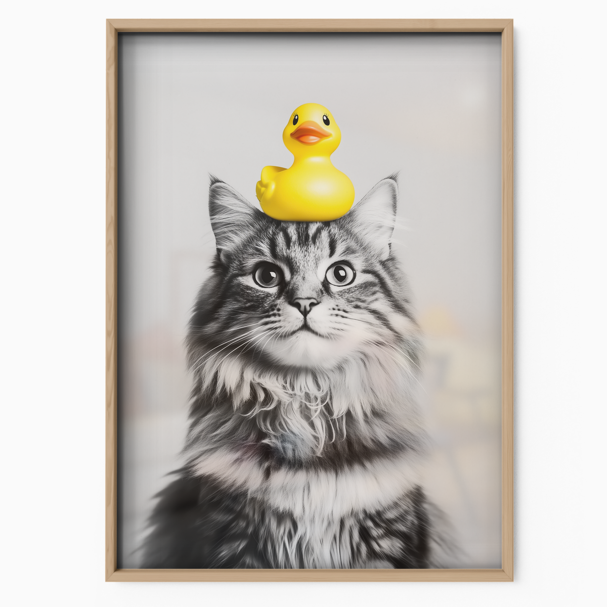 Cozy Cat Yellow Duck