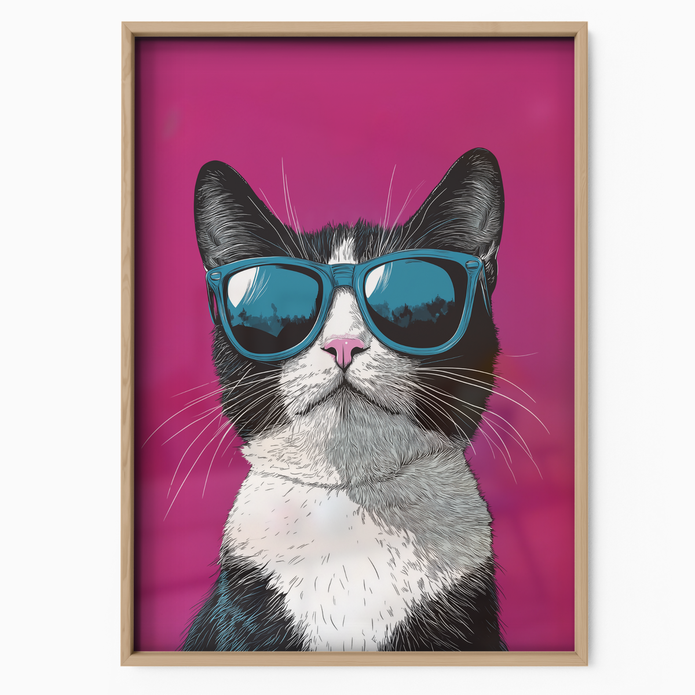 Groovy Cat Magenta
