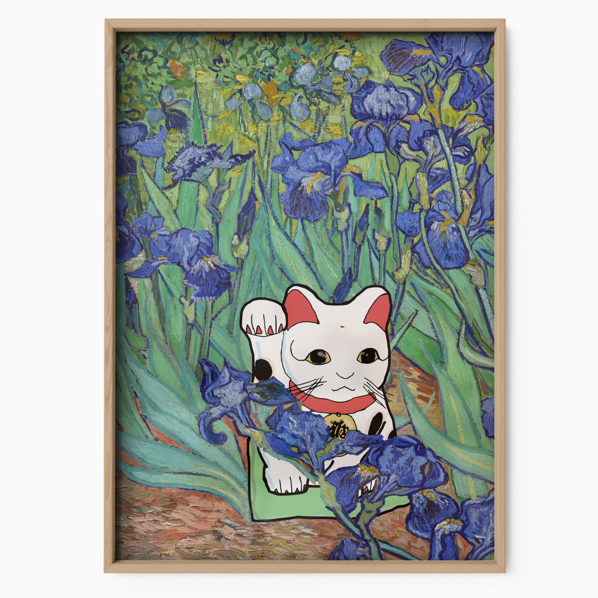 Maneki Neko X Van Gogh