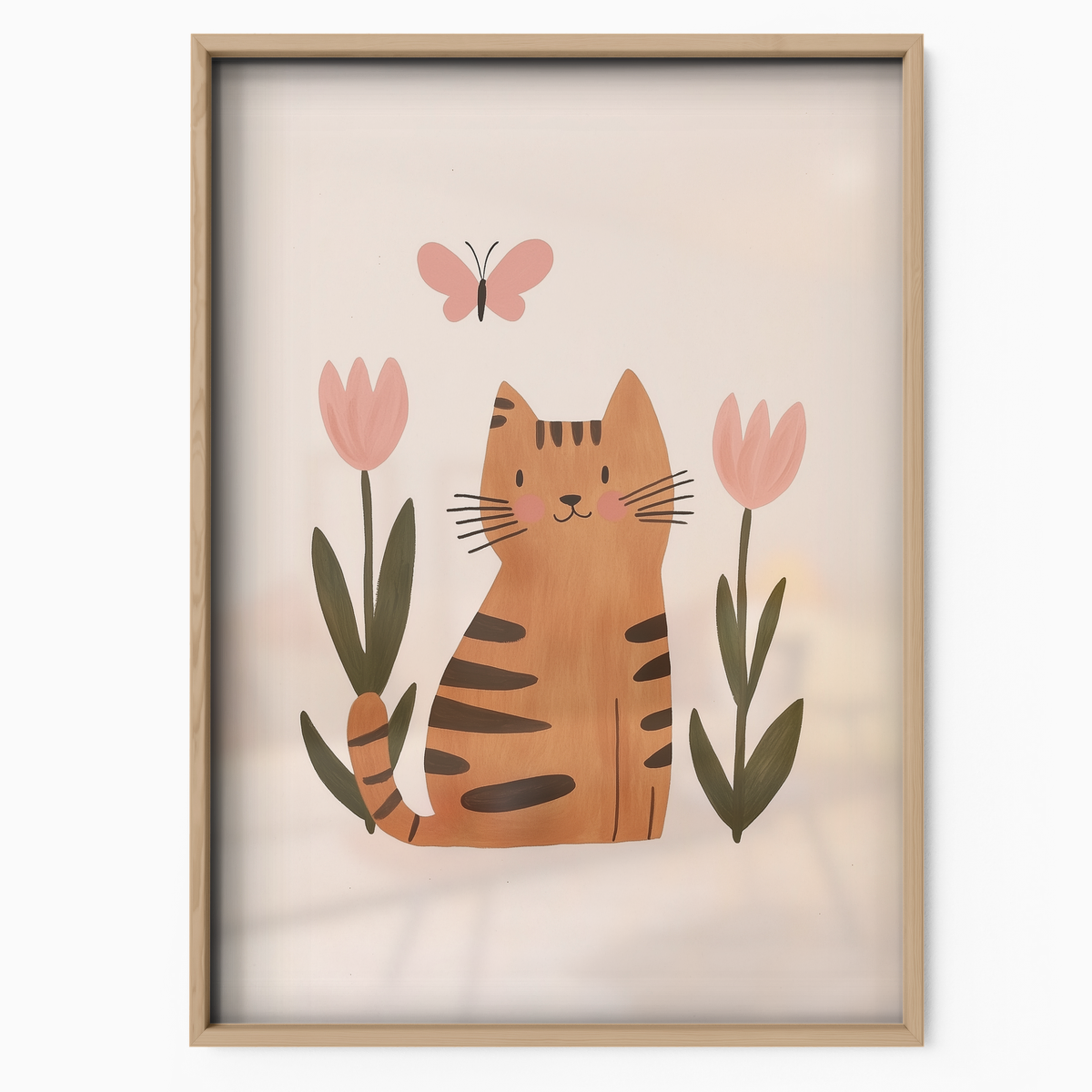 Pop Cat Butterfly Garden