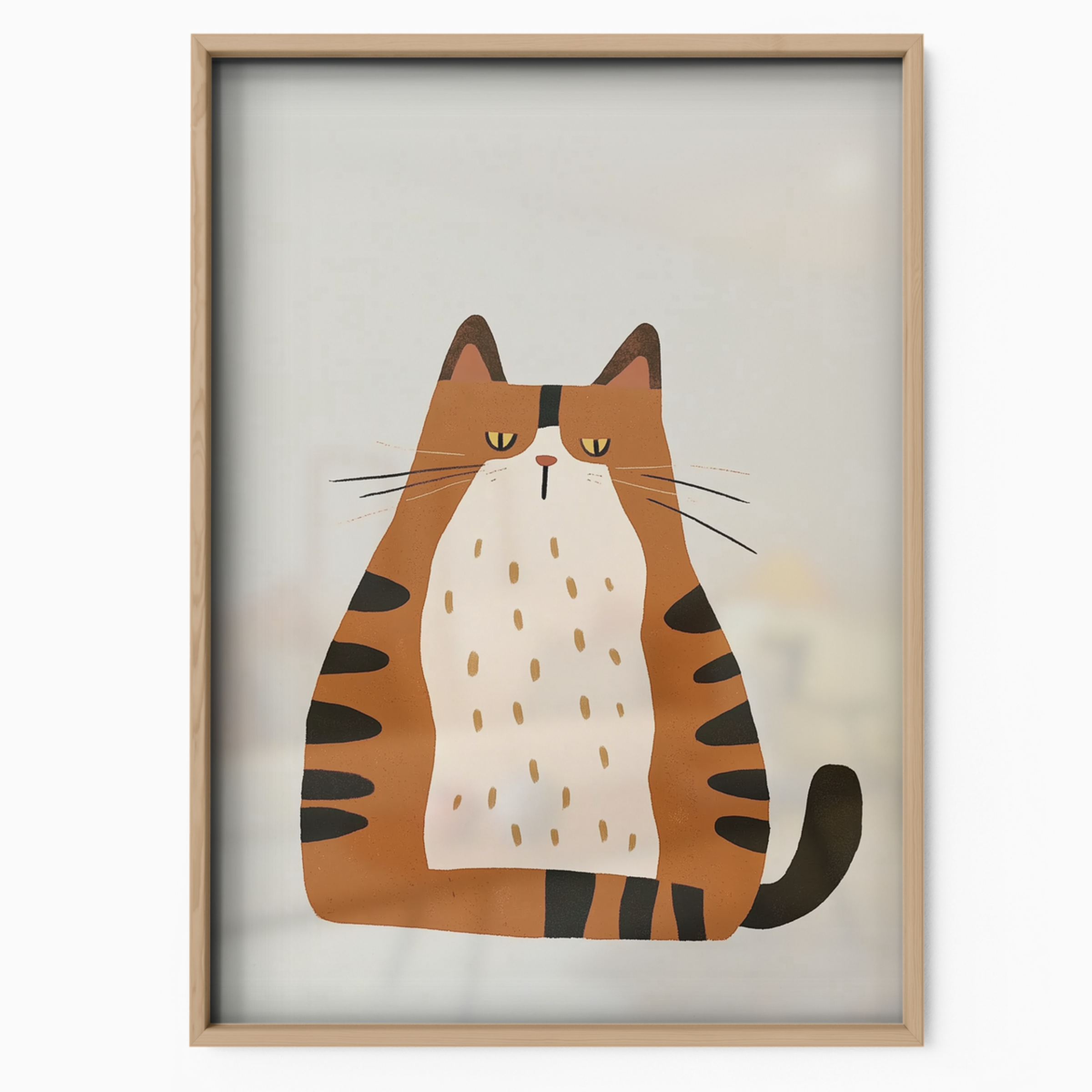 Pop Cat Moody Face
