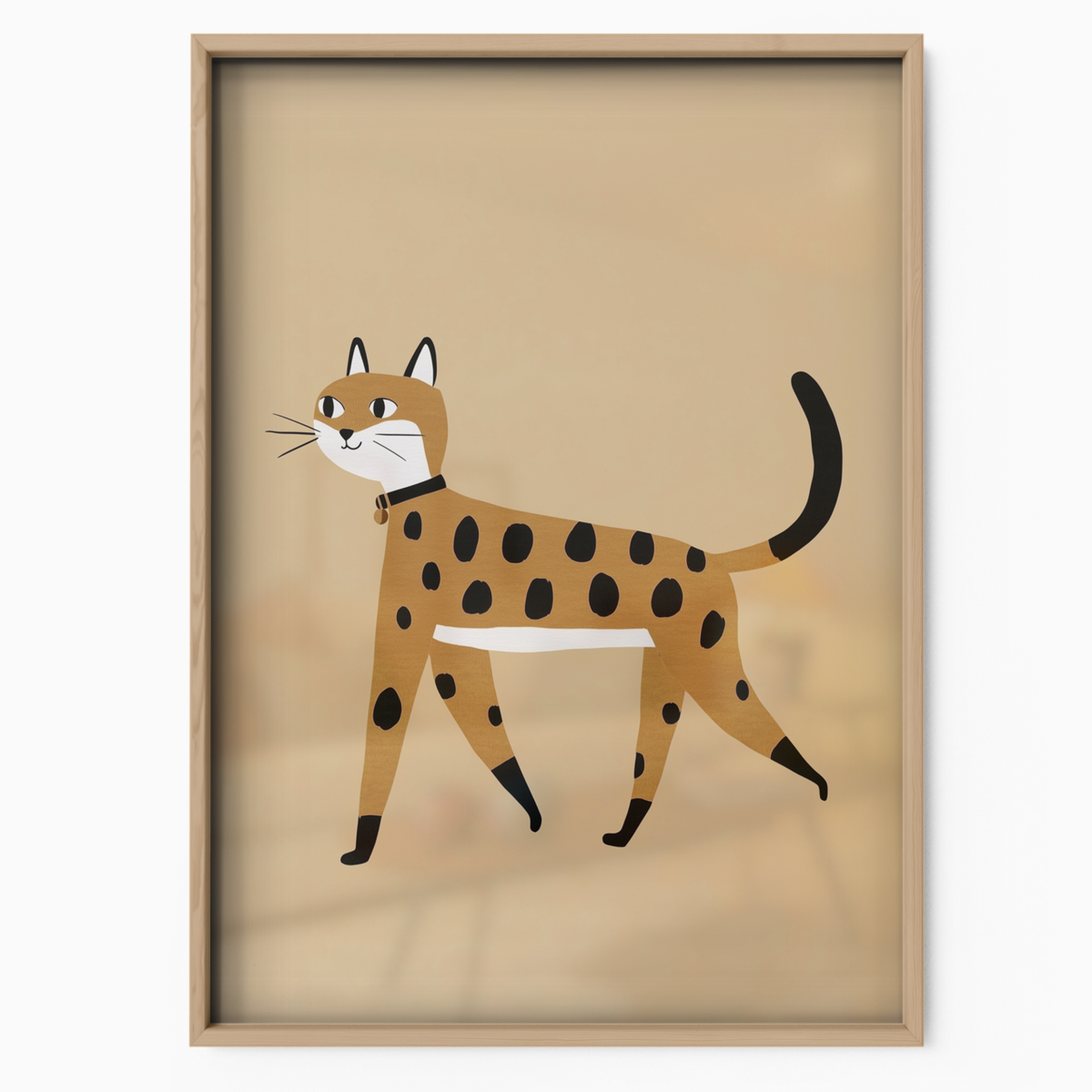 Pop Cat Spotted Walk