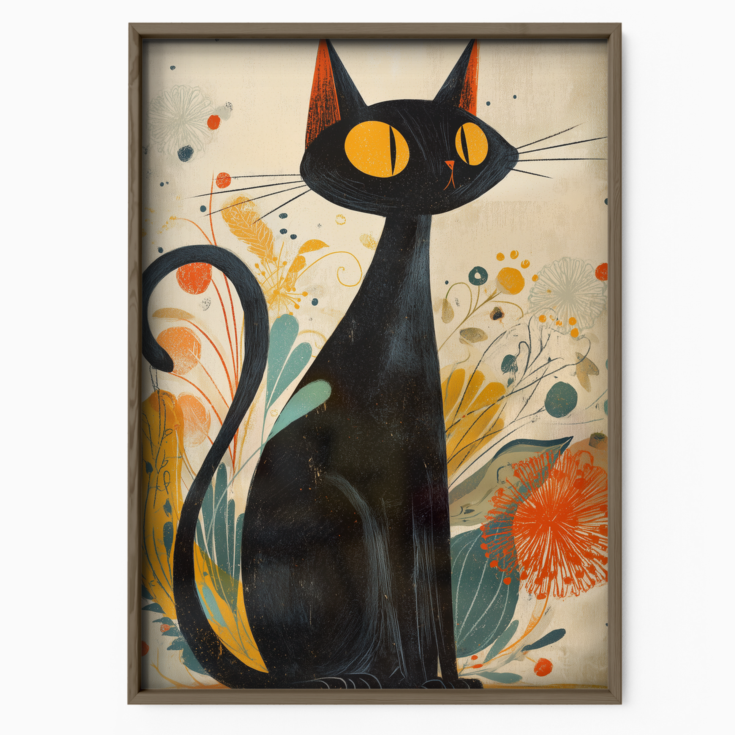 Atomic Cat Floral Swing