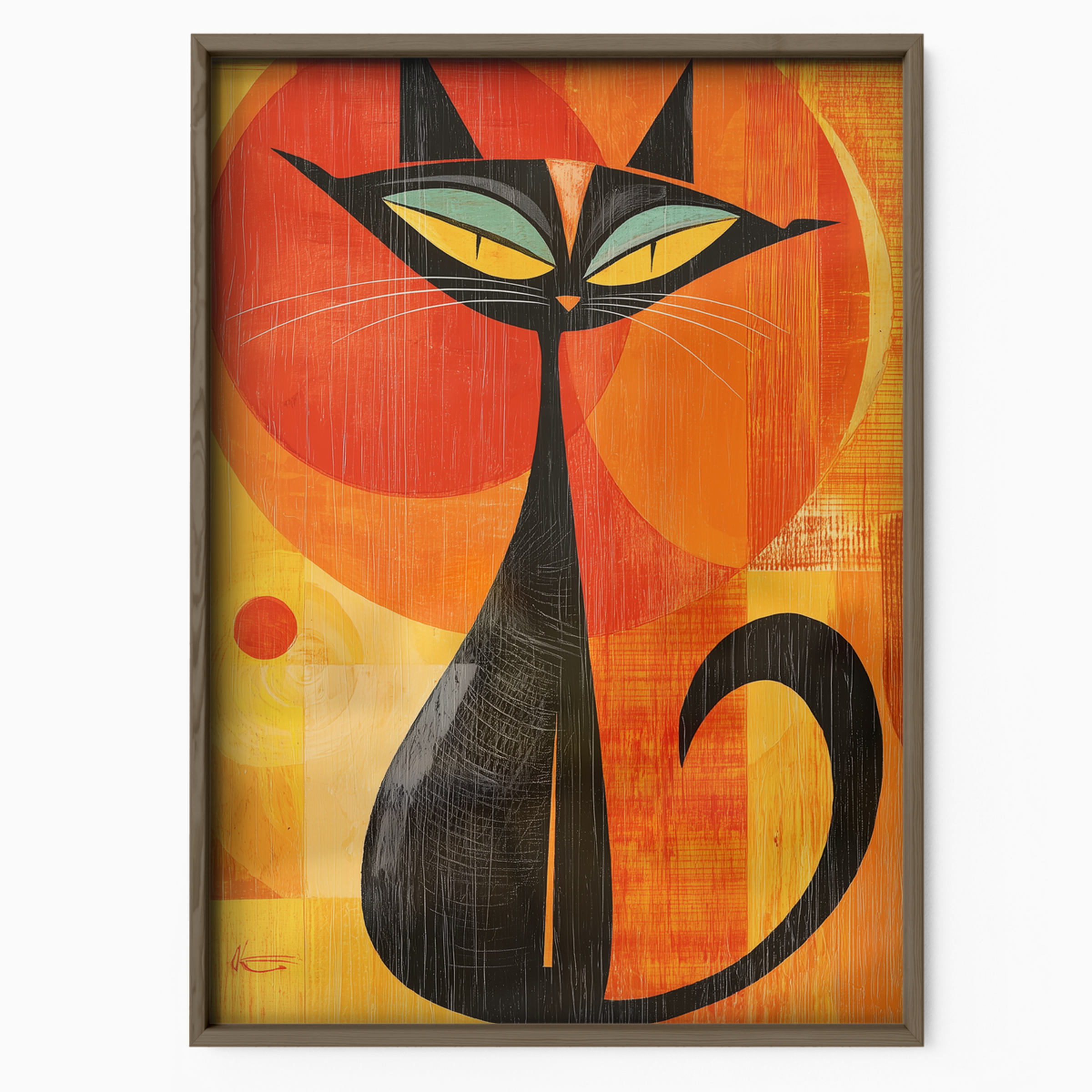 Atomic Cat Orange Glow