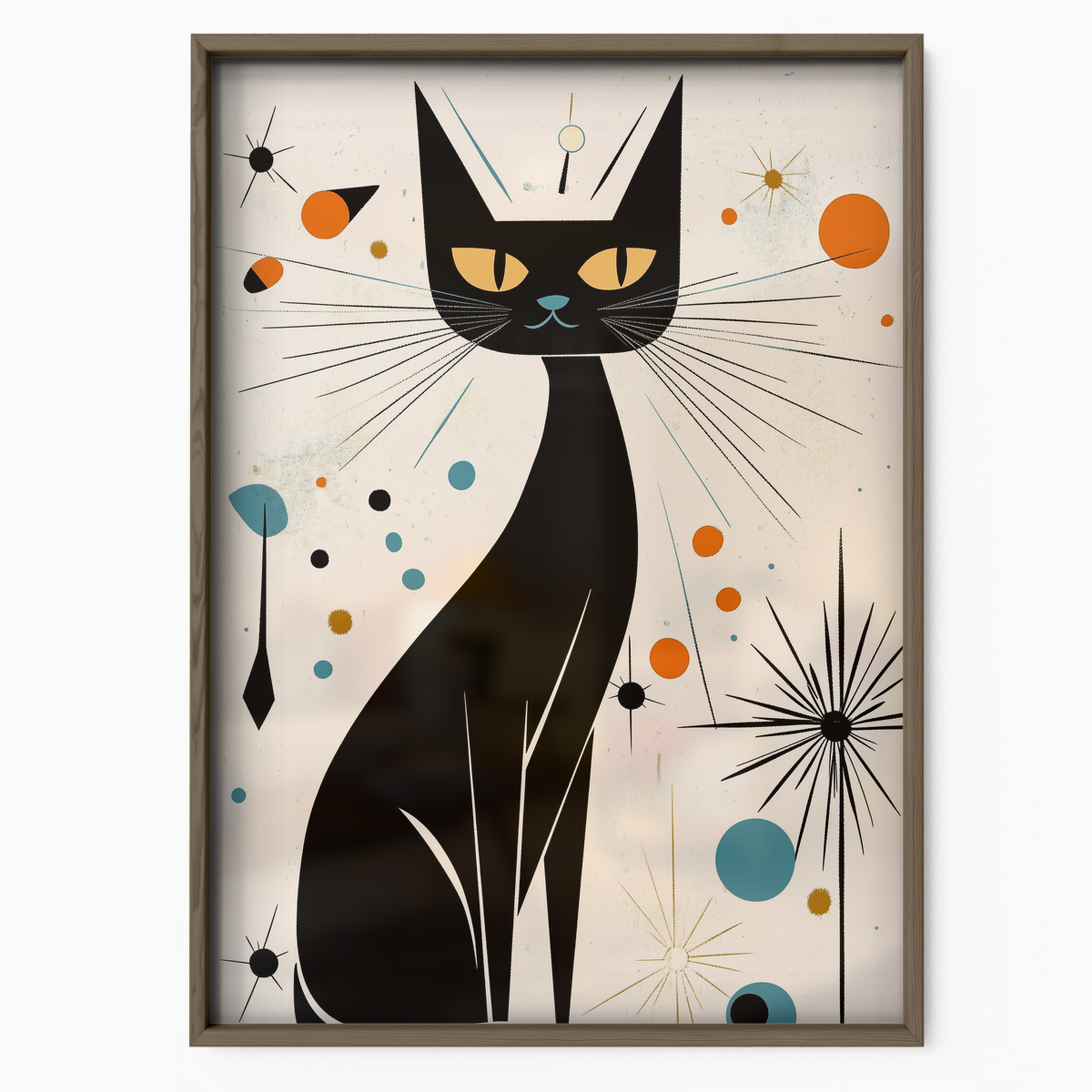 Atomic Cat Starburst Charm