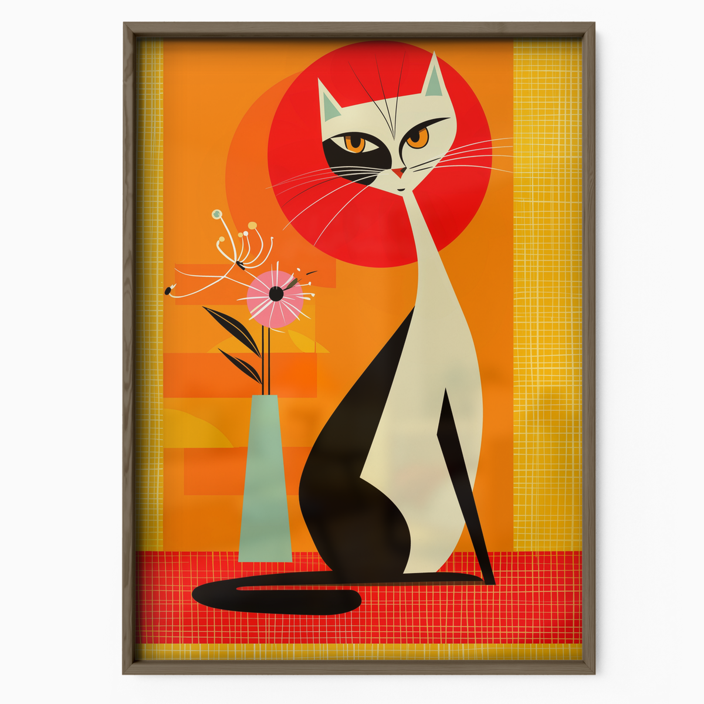 Atomic Cat Sunset Chic