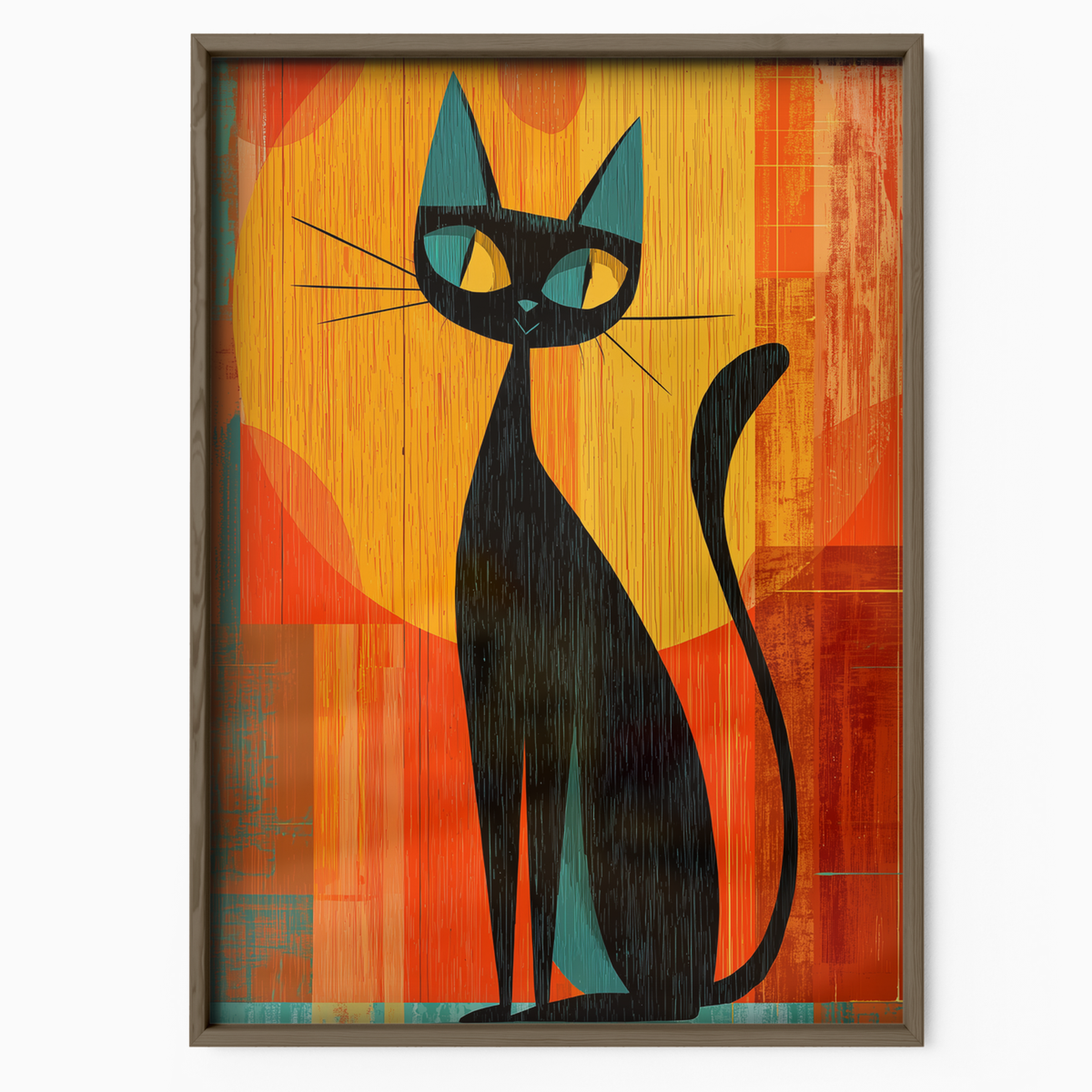 Atomic Cat Sunset Vibes