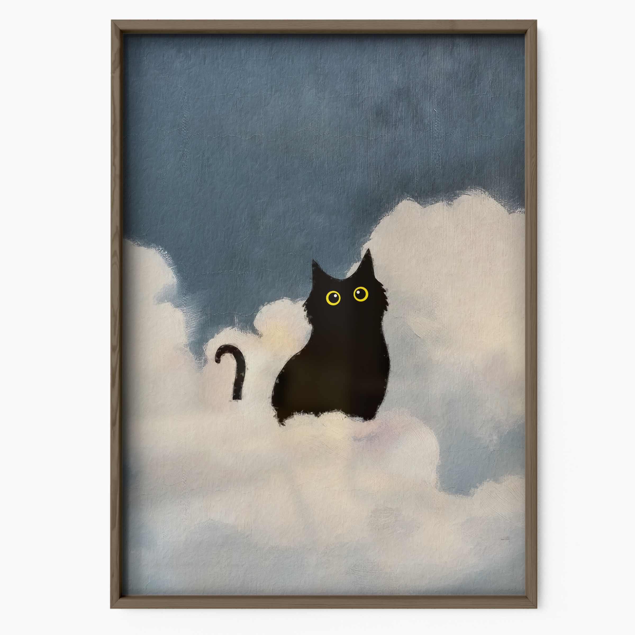 Black Cat In The Clouds 1 3
