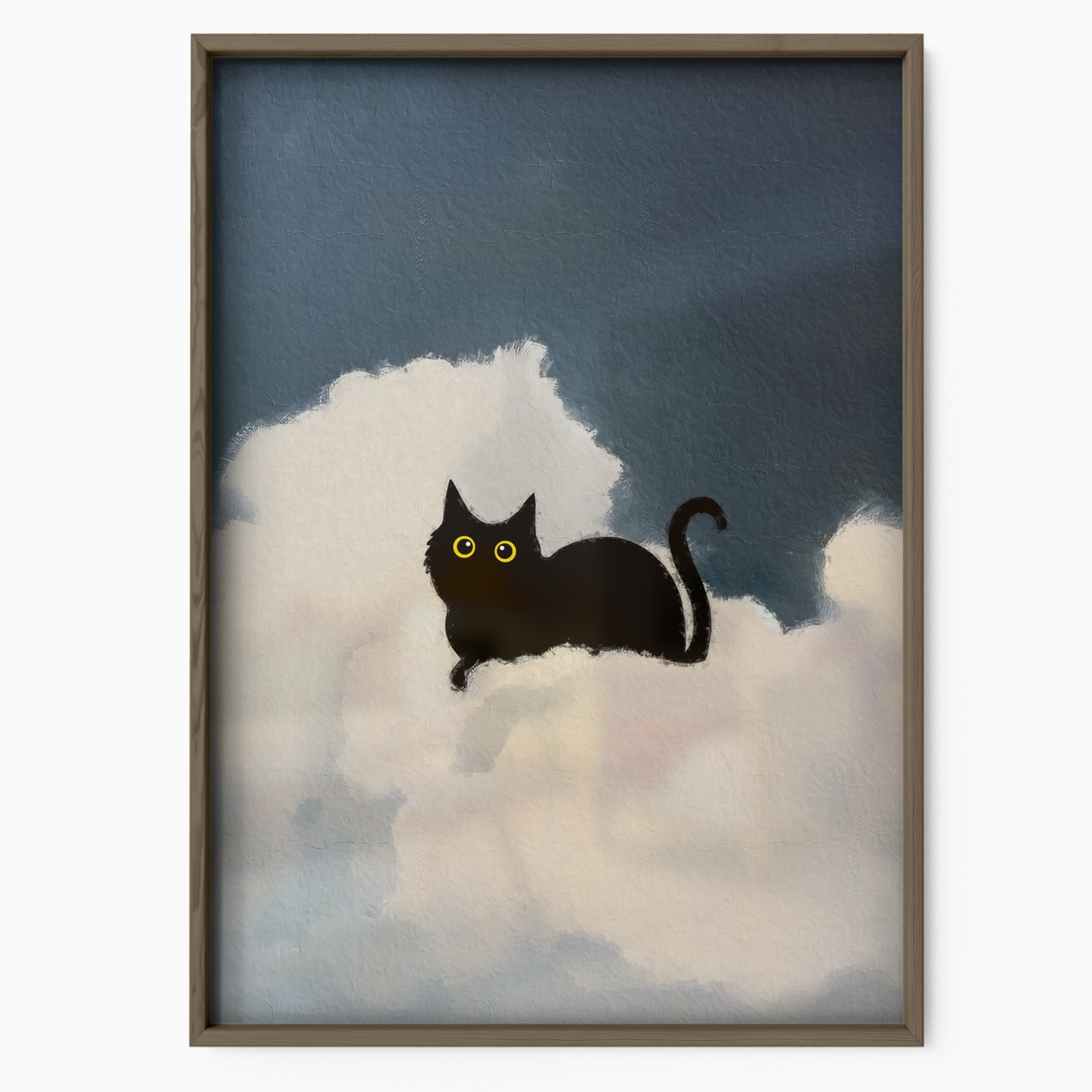 Black Cat In The Clouds 3 3