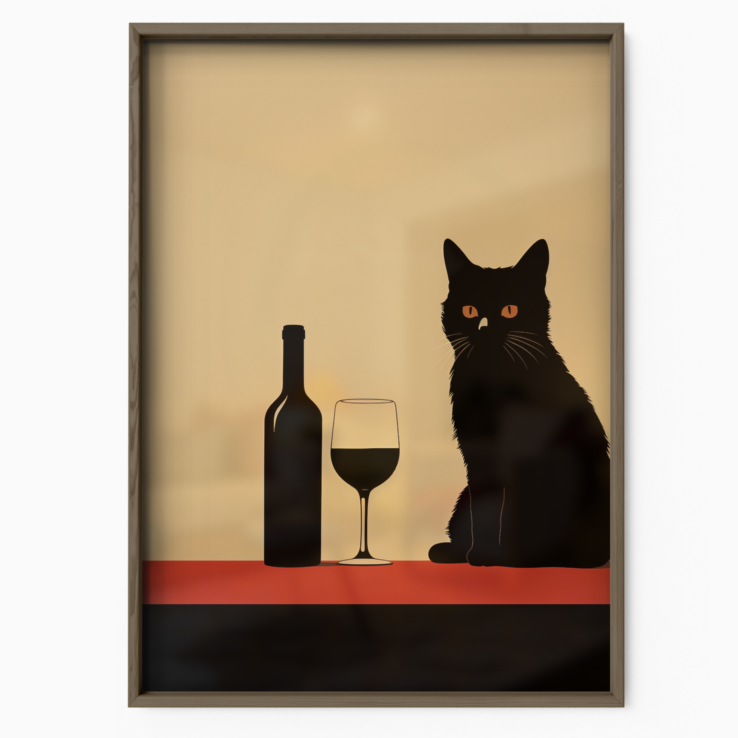 Black Cat Red Wine