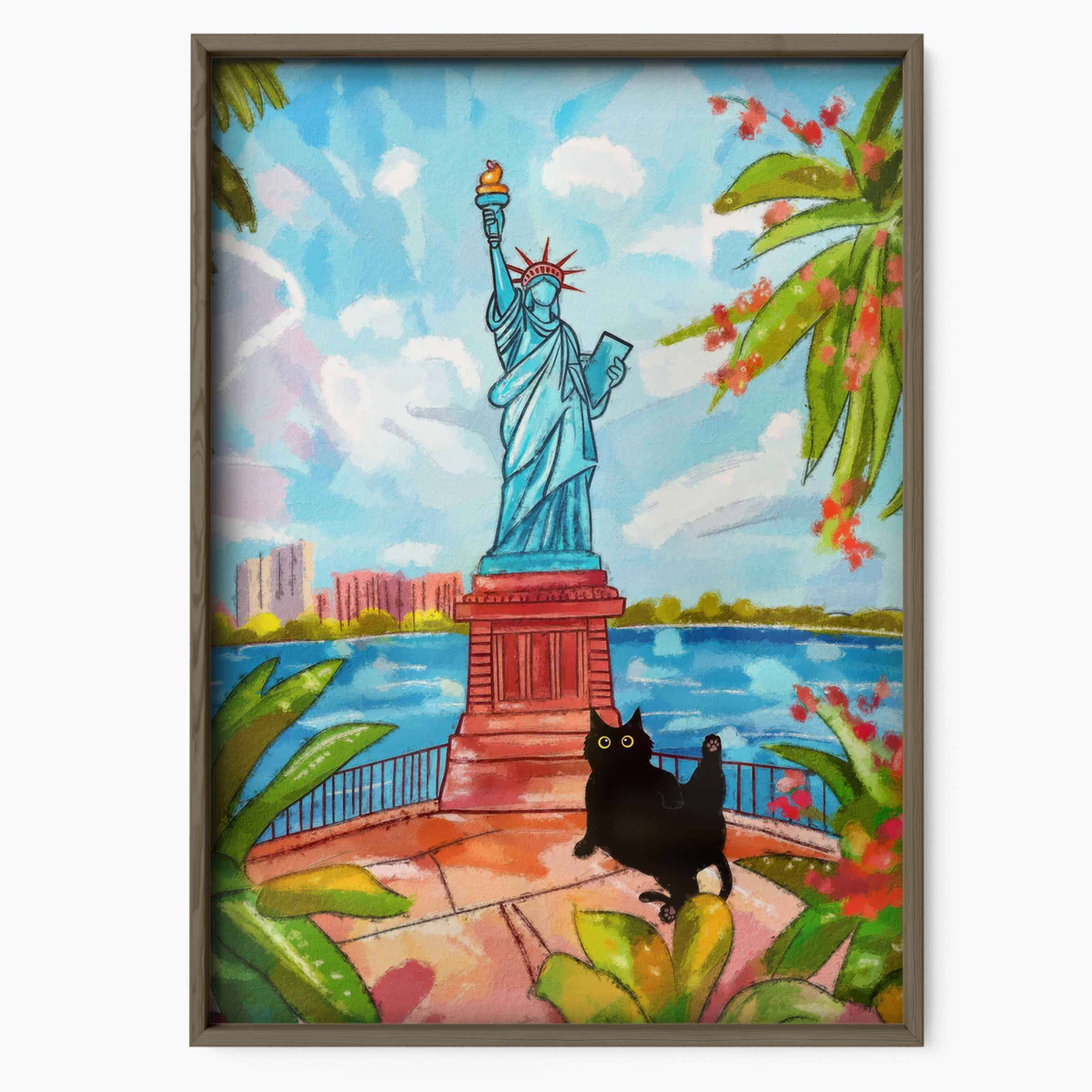 Cat In New York