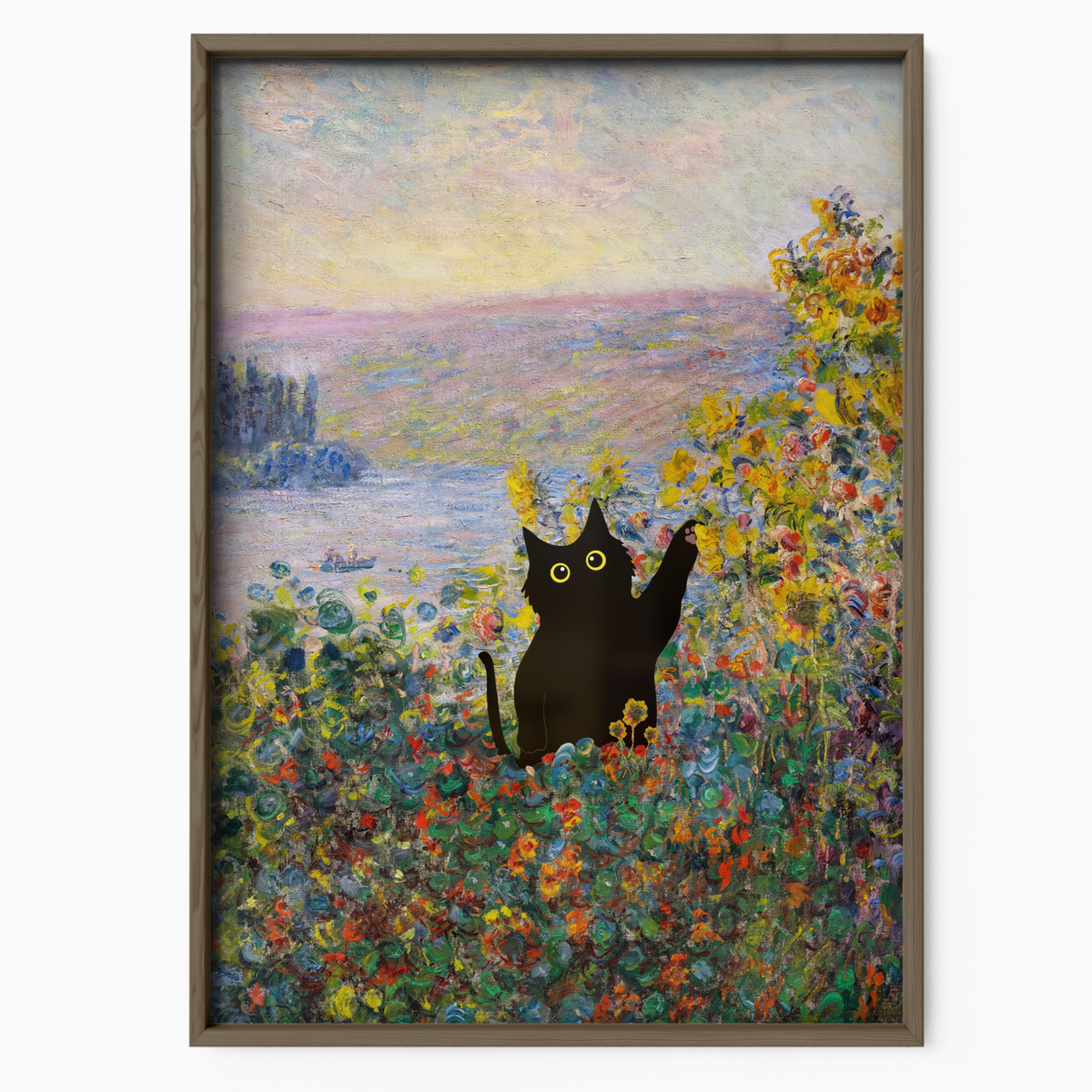 Cat Monet Cliffside
