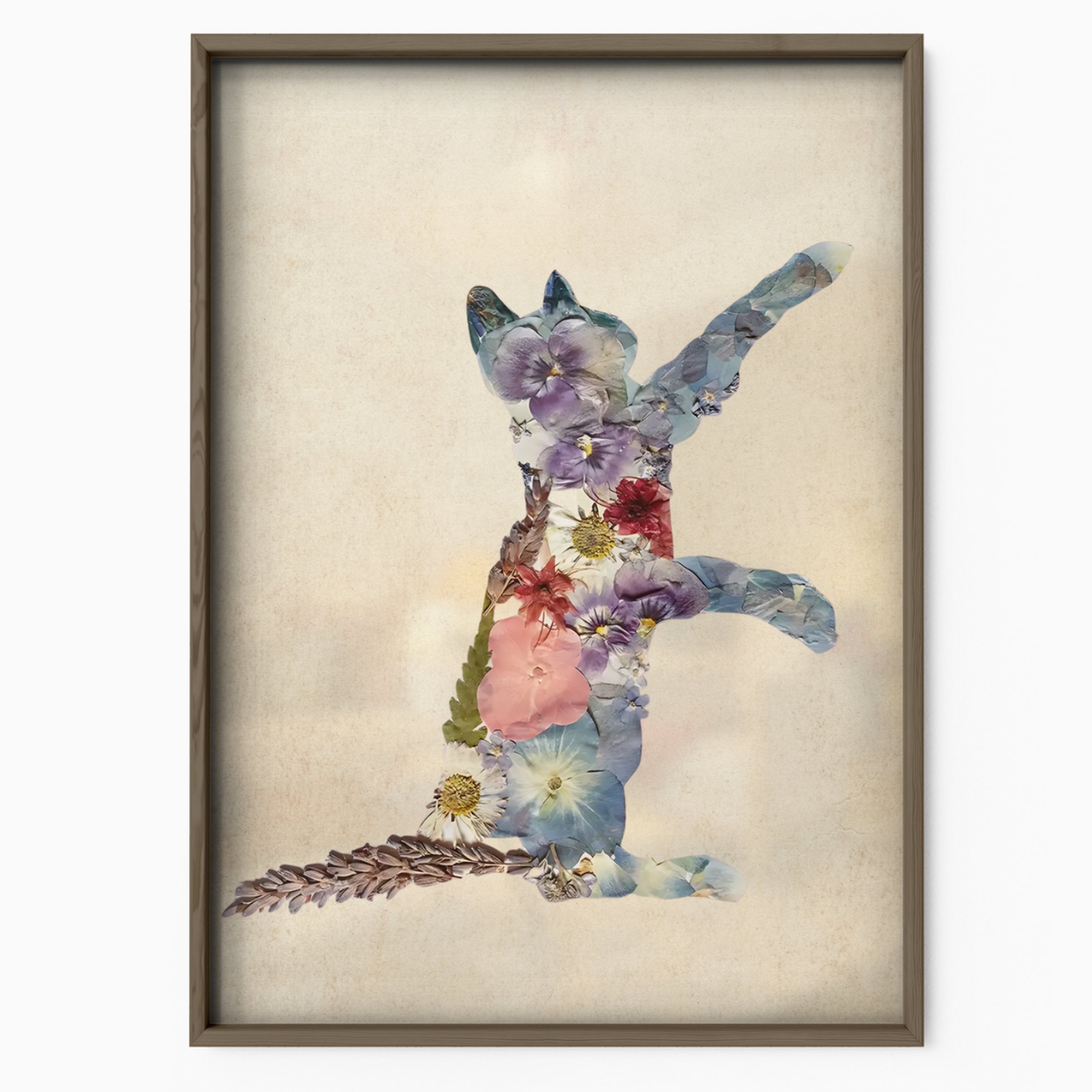 Cat Nature Flower 1 6