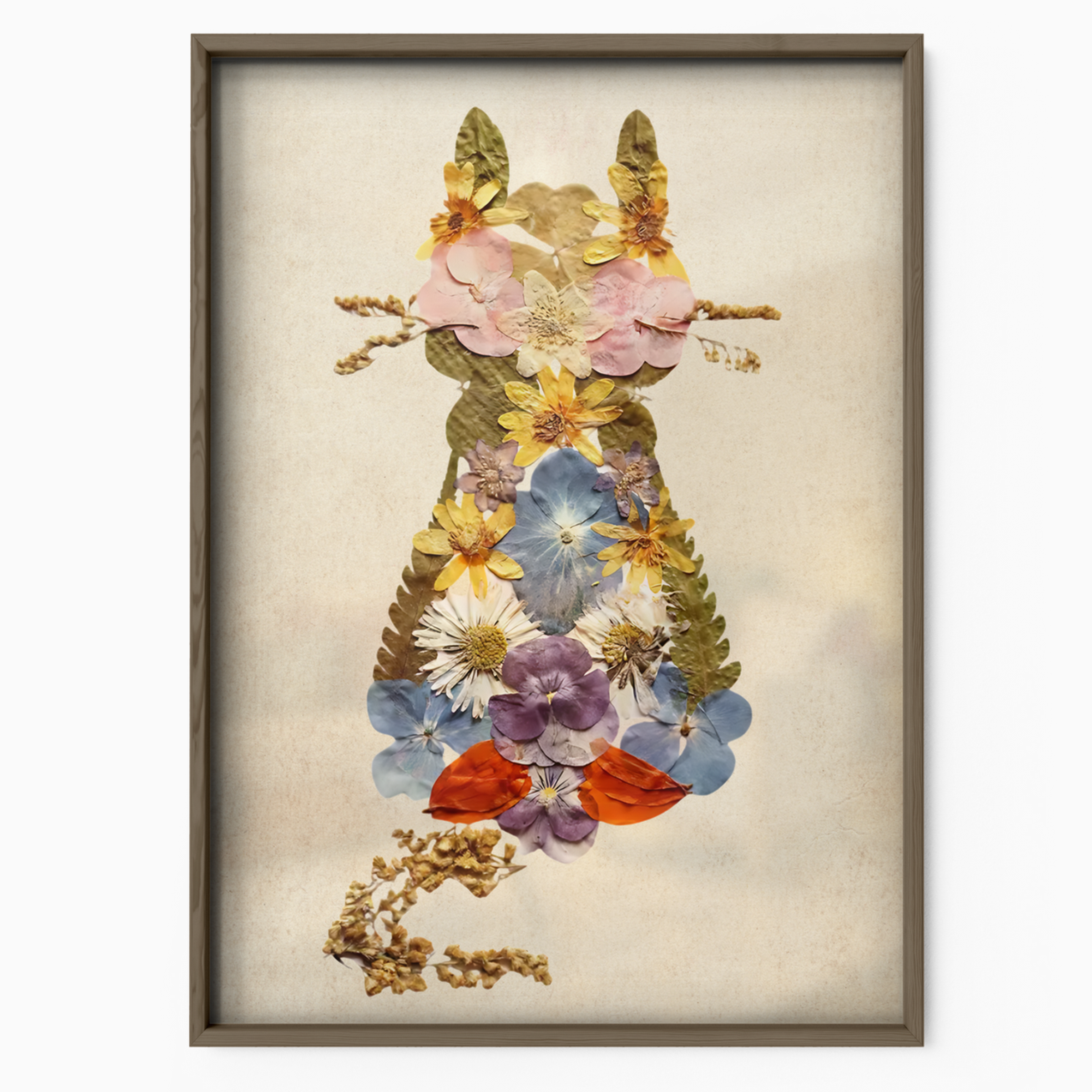 Cat Nature Flower 2 6