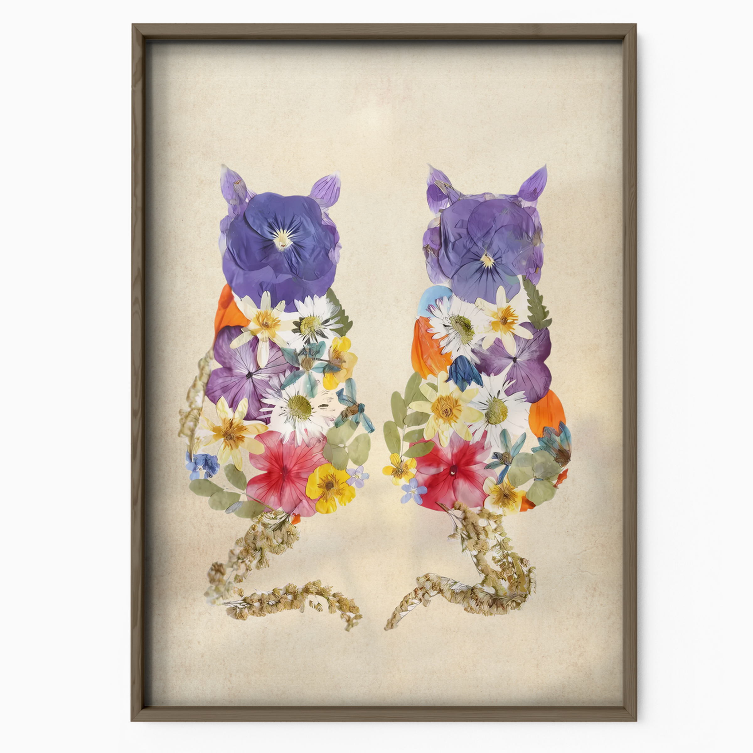 Cat Nature Flower 3 6