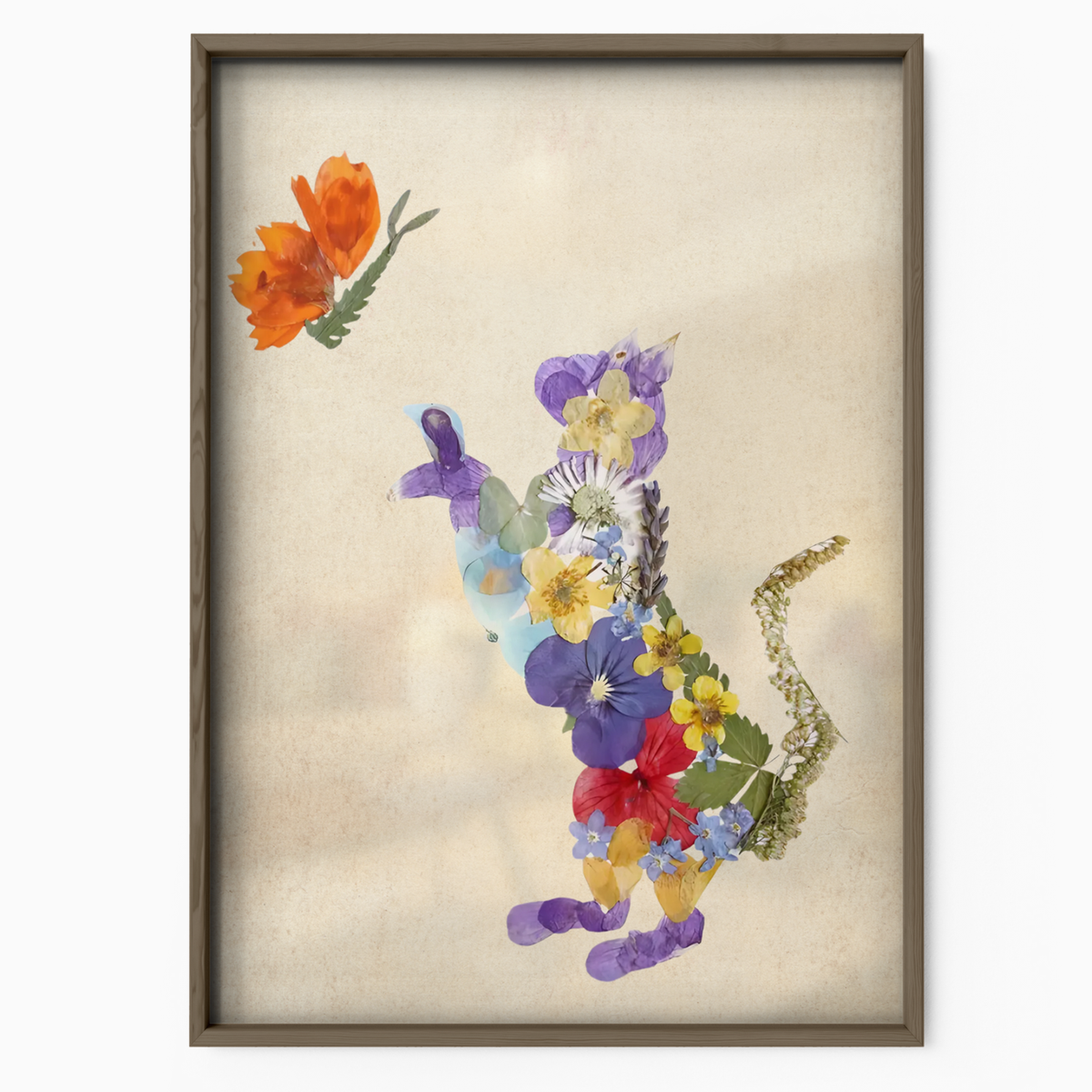 Cat Nature Flower 6 6