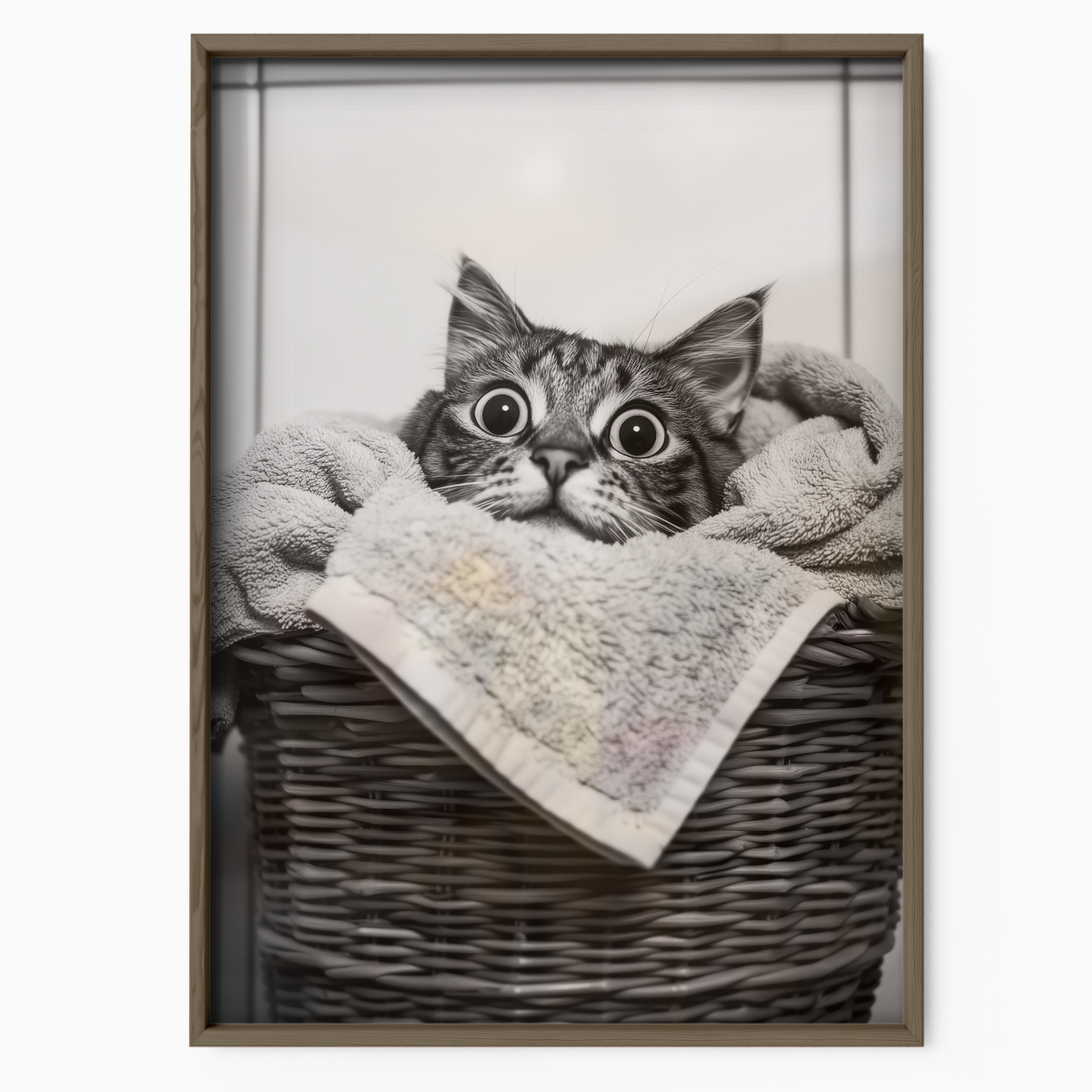 Cozy Cat Basket Eyes