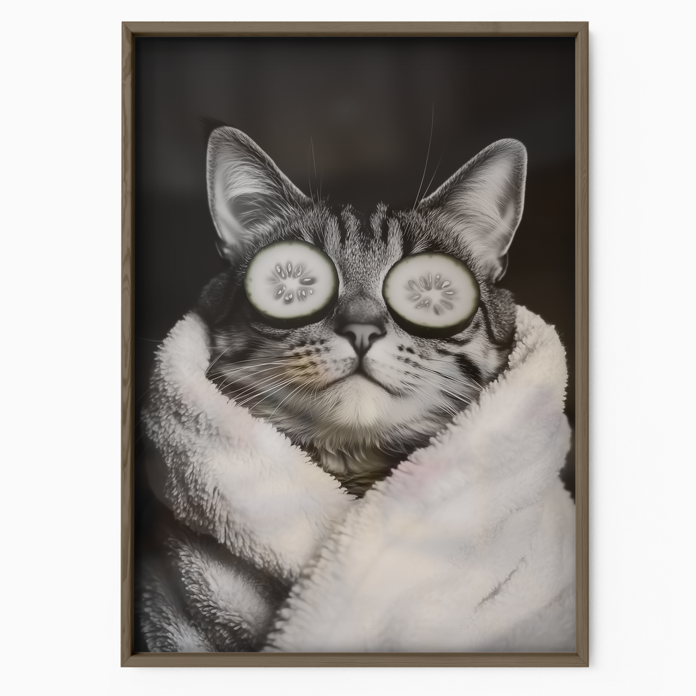 Cozy Cat Cucumber Spa