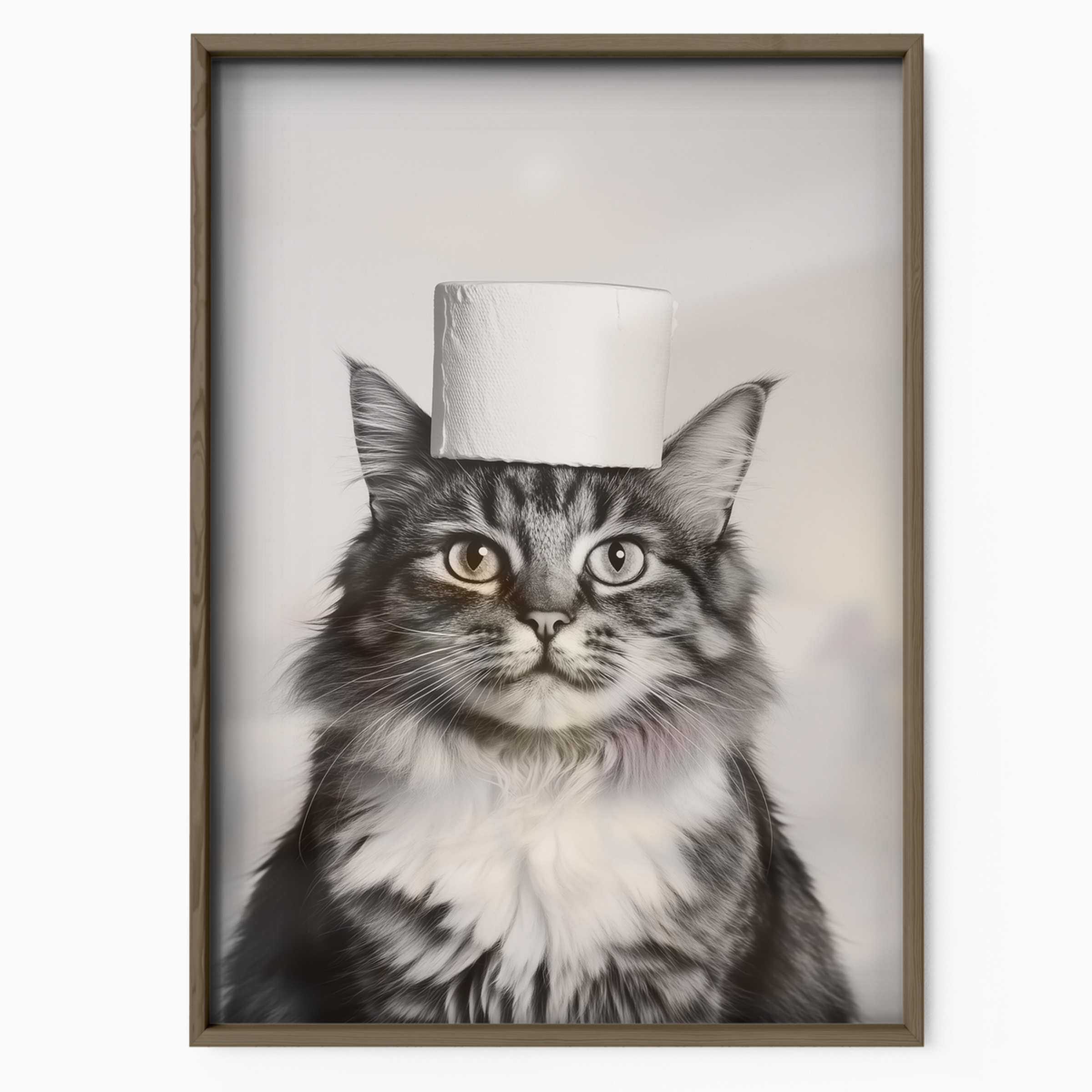 Cozy Cat Paper Roll Hat