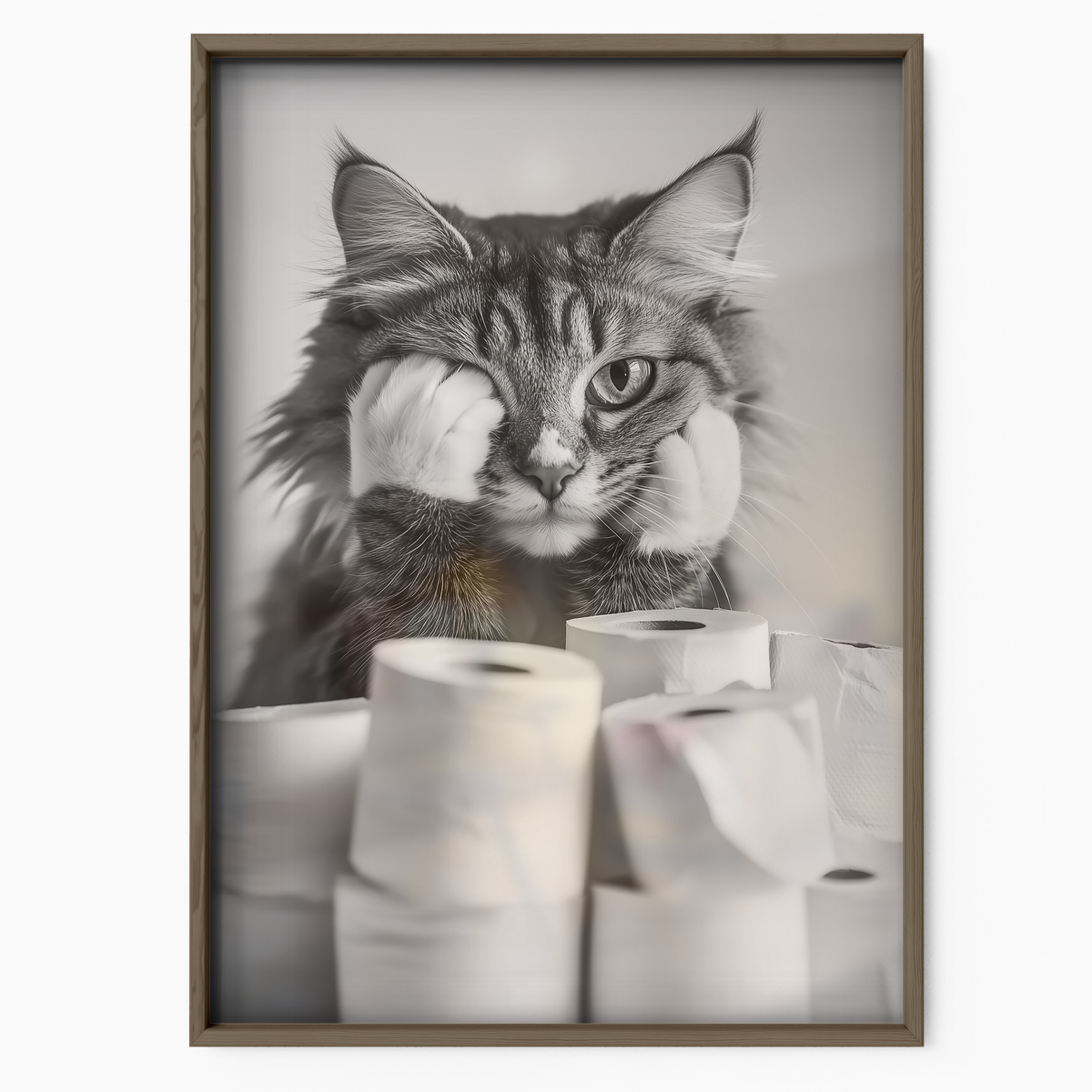 Cozy Cat Paper Stress