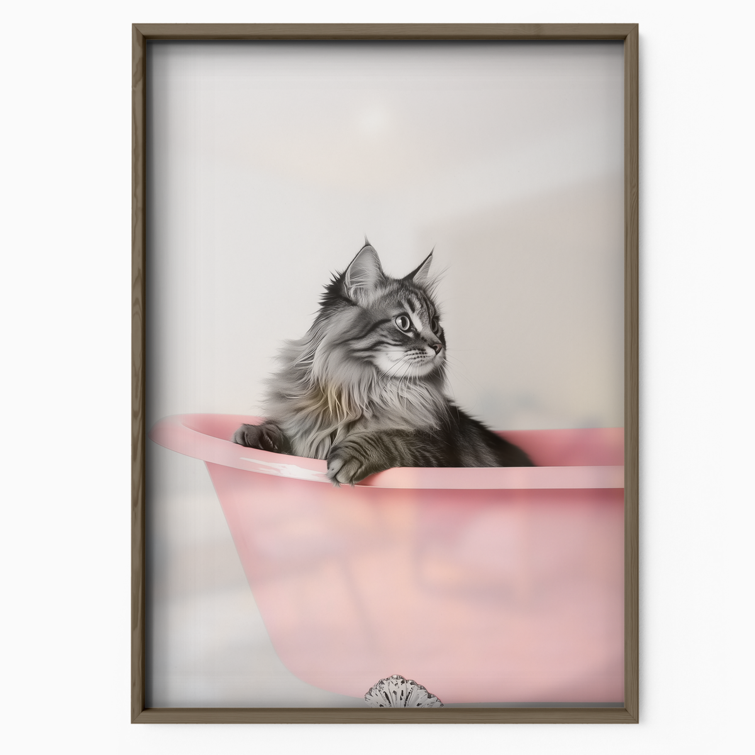 Cozy Cat Pink Bath