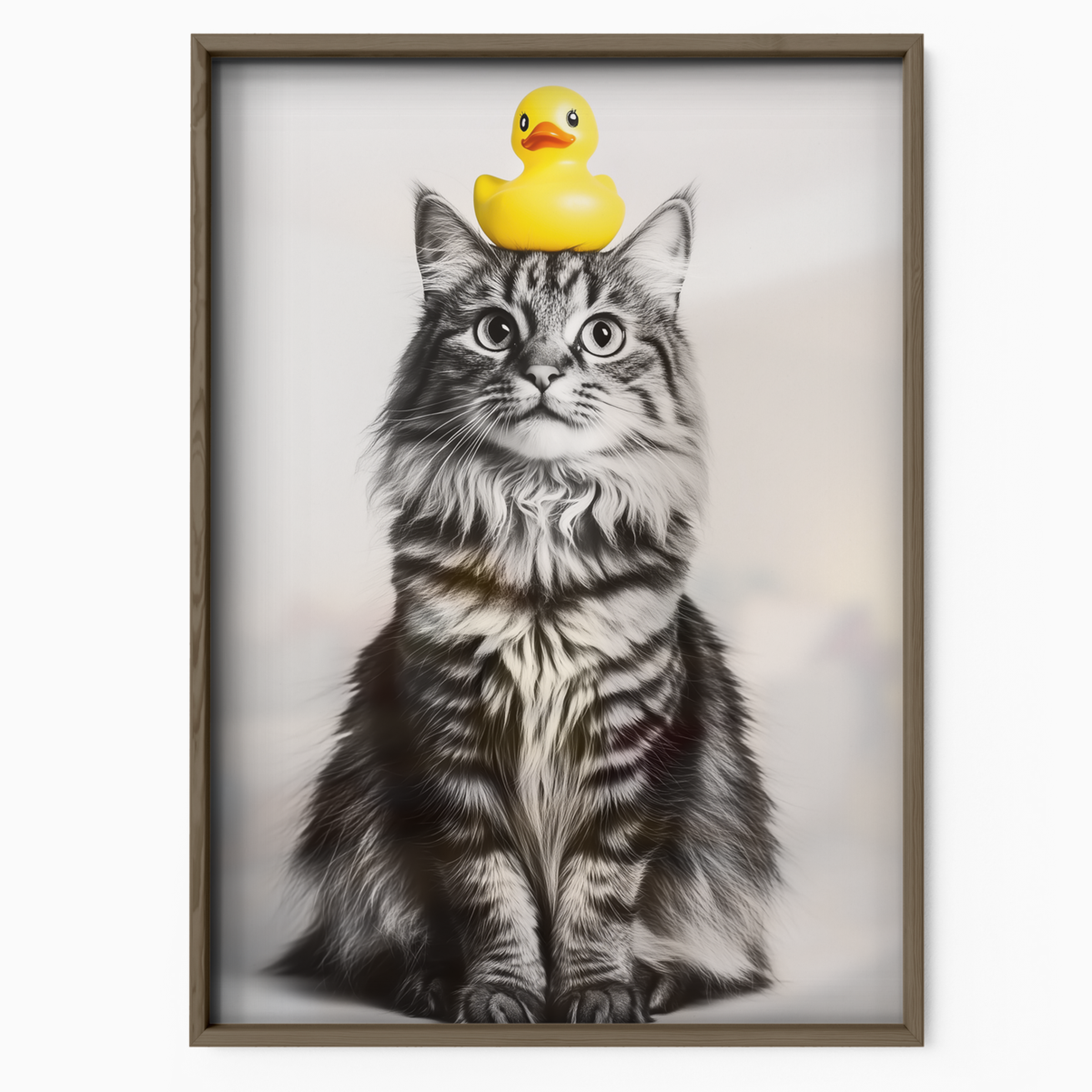 Cozy Cat Rubber Duck