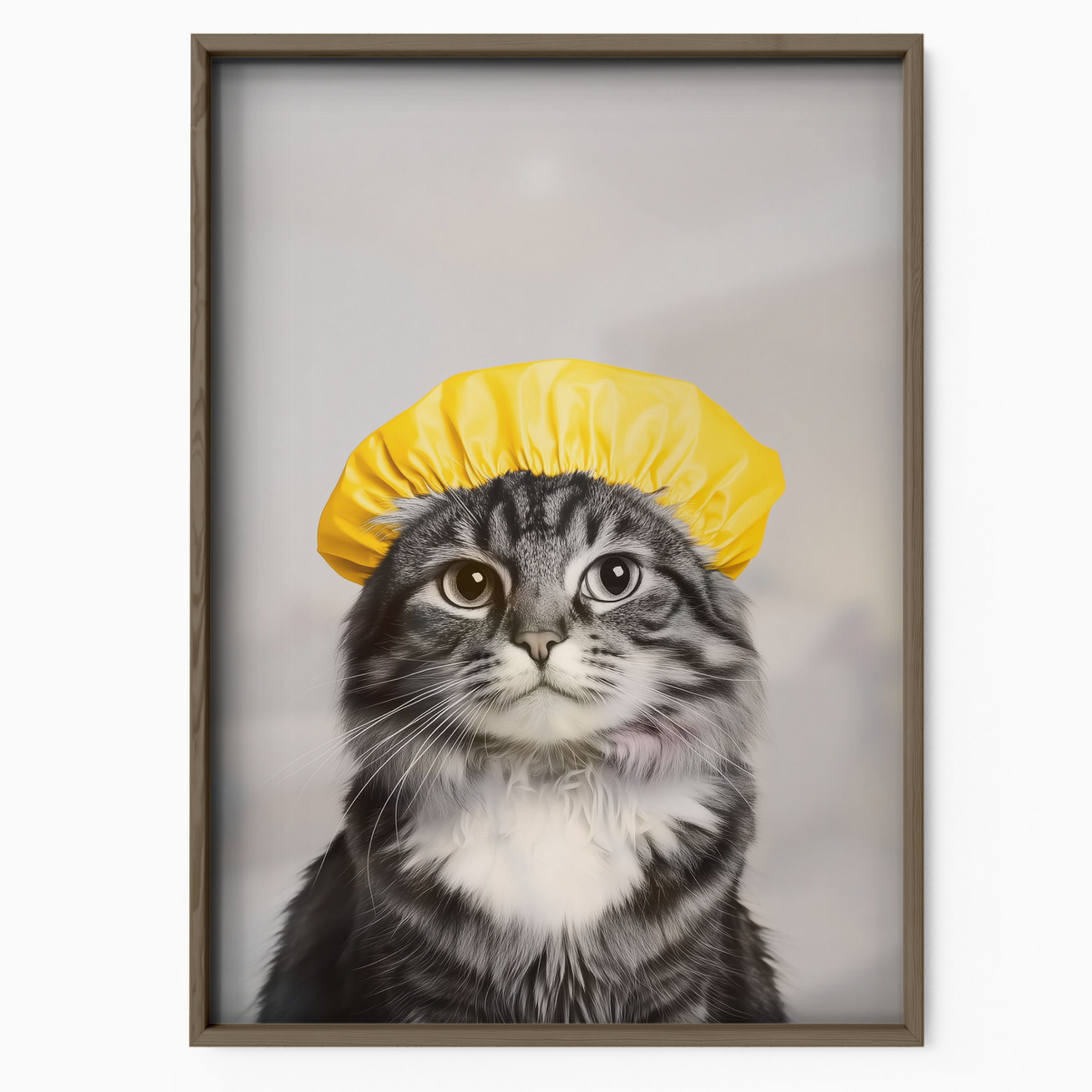 Cozy Cat Shower Cap 2