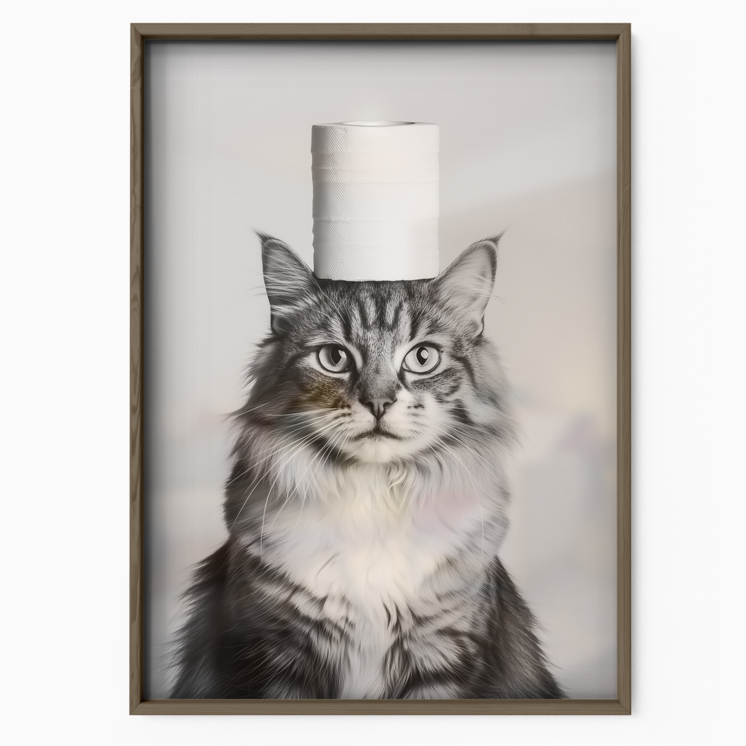 Cozy Cat Toilet Paper Crown 2