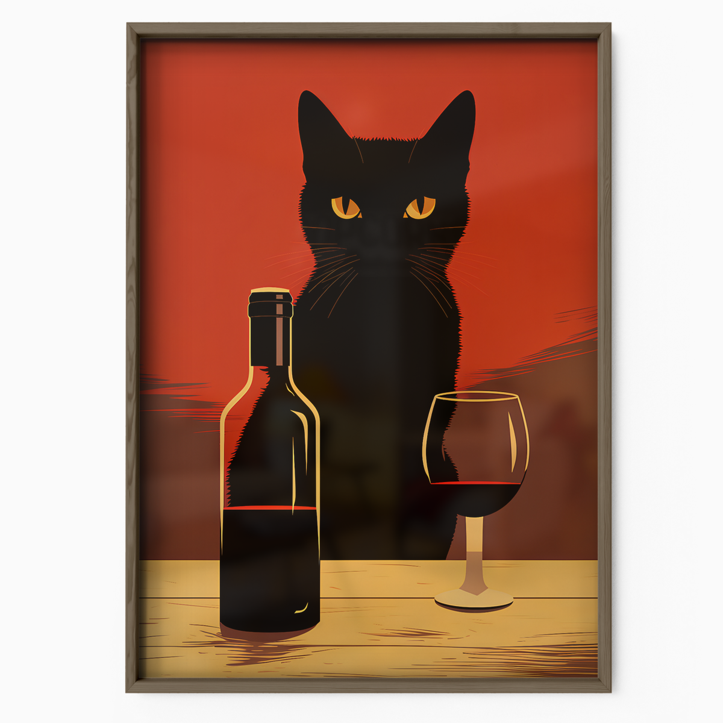 Crimson Wine Cat