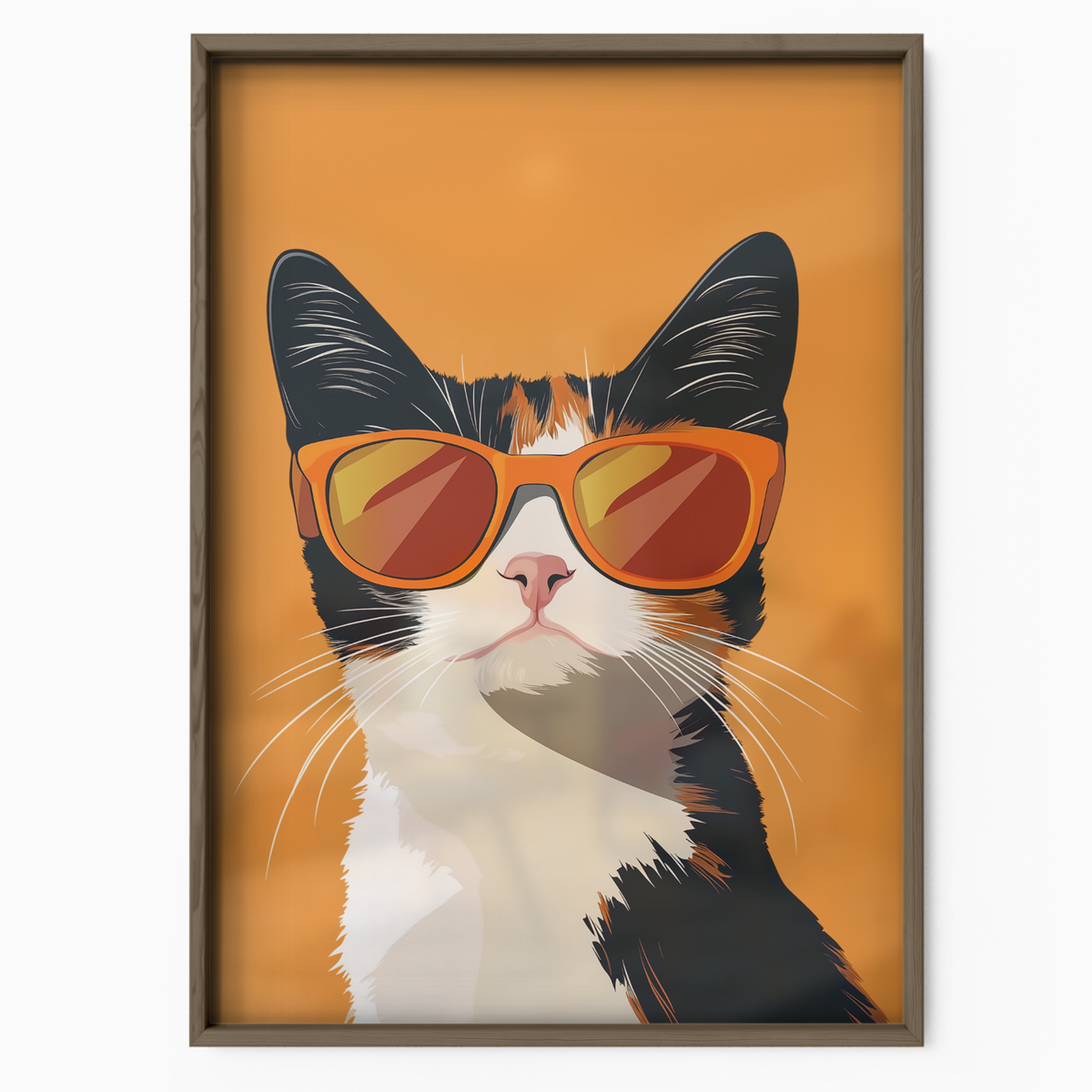 Groovy Cat Orange