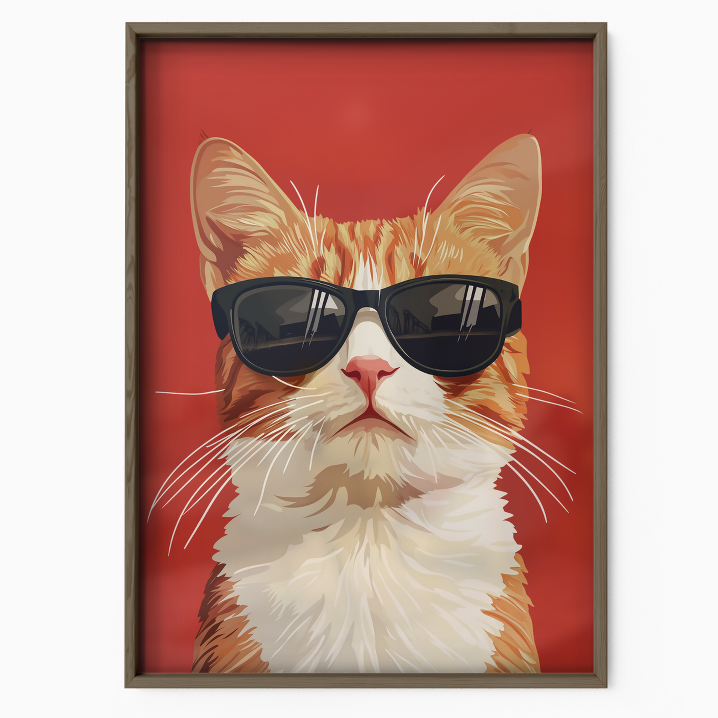 Groovy Cat Red