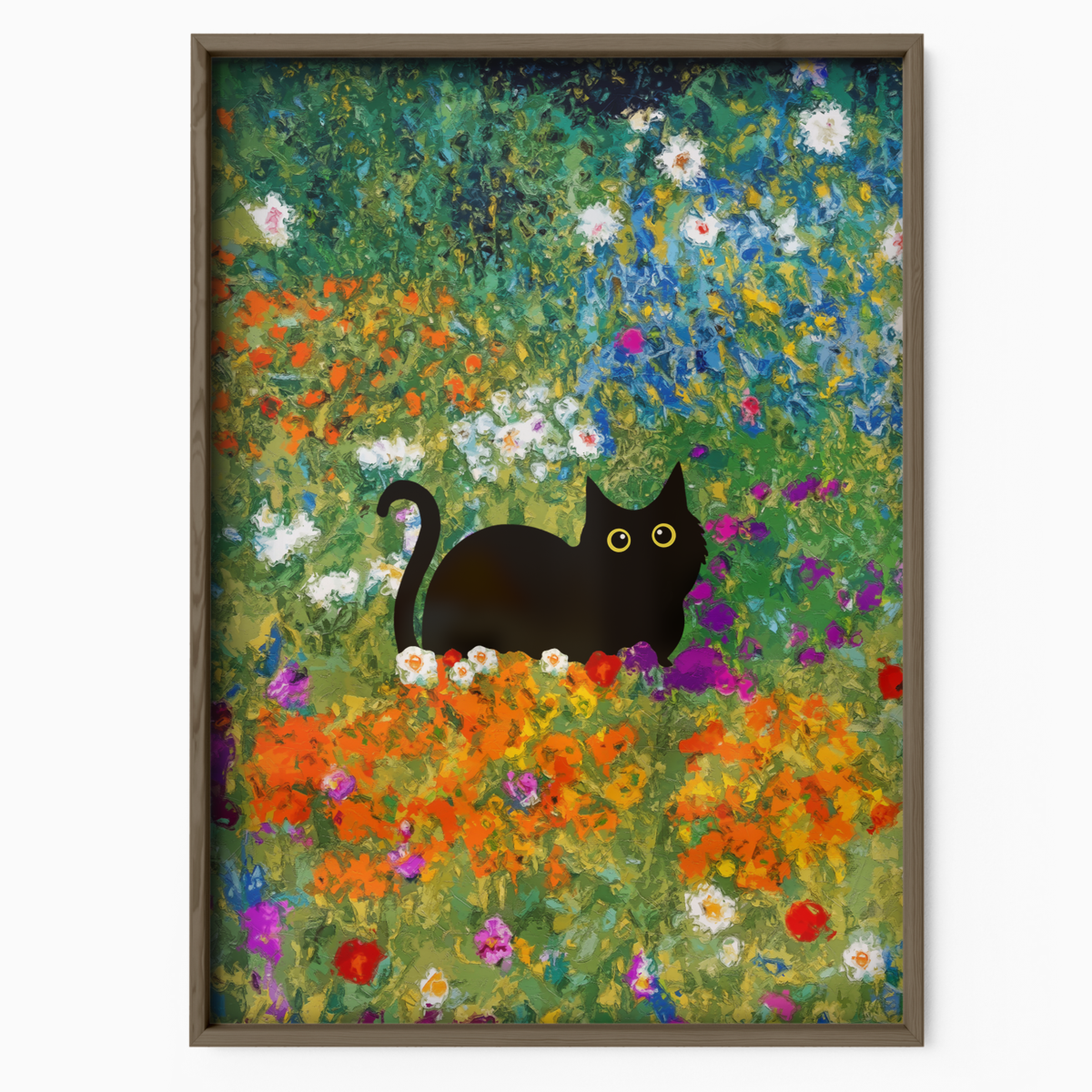 Klimt Cat Garden 1 3
