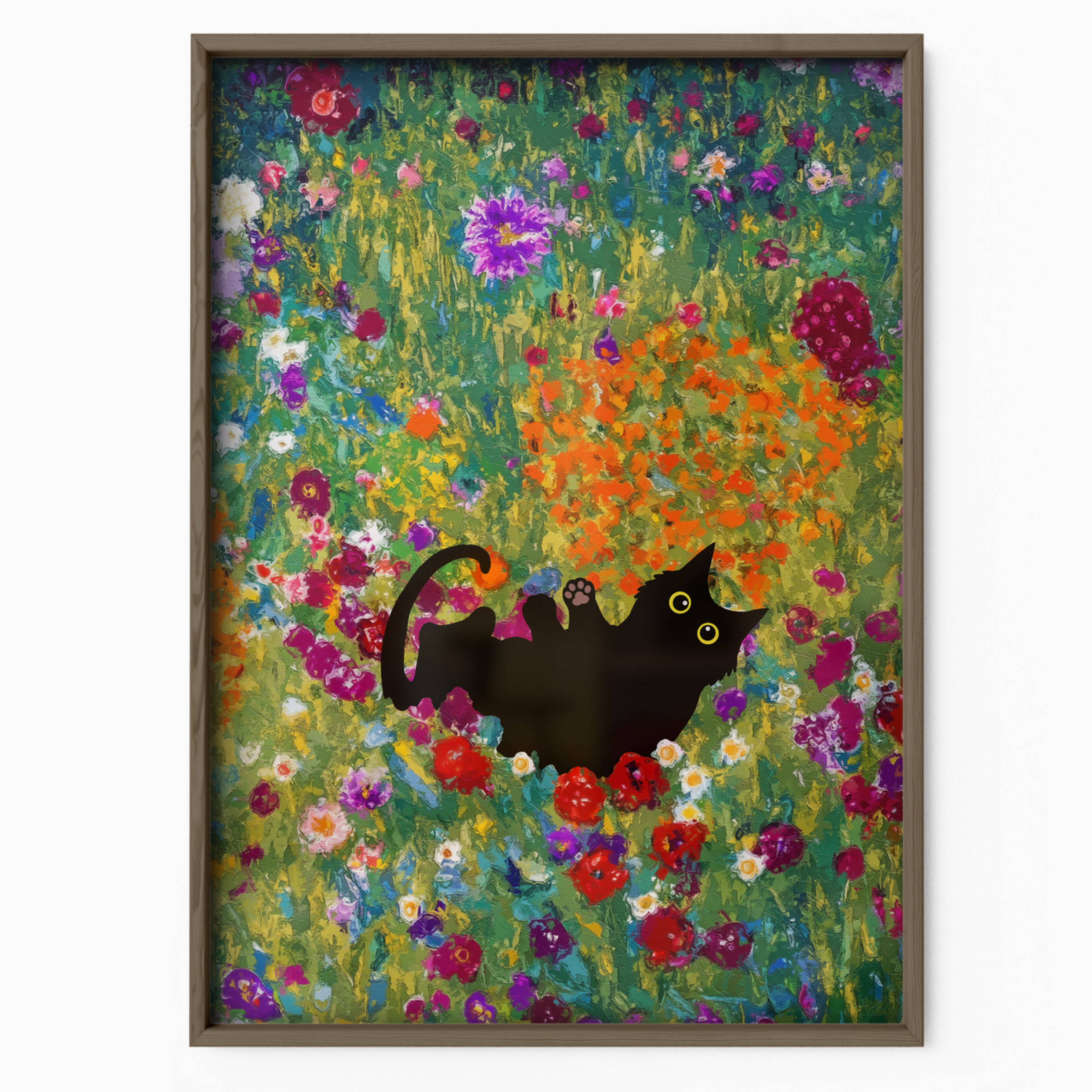 Klimt Cat Garden 2 3