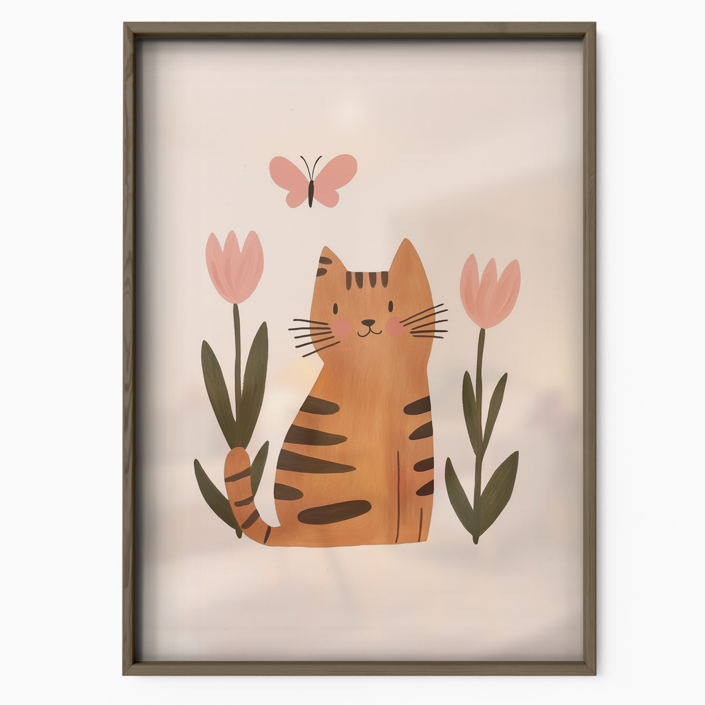 Pop Cat Butterfly Garden